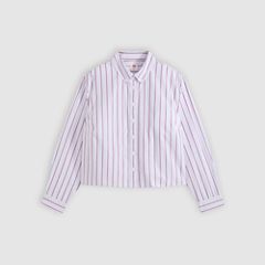 Sully Long-Sleeve Shirt (Plus Size) — Adora Stripe Lavender Blue - Purple 5