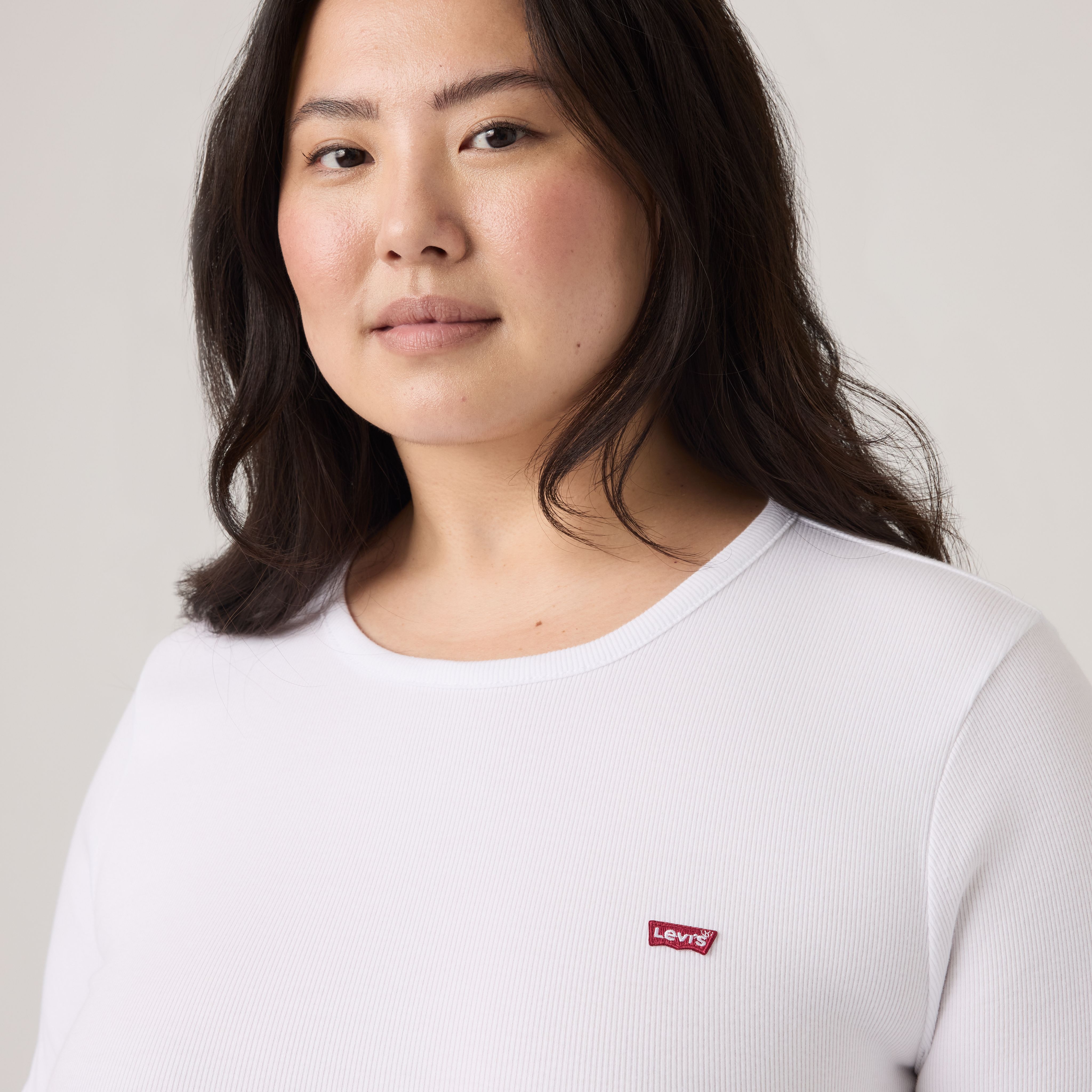 Hayes Long-Sleeve Tee (Plus Size) 2