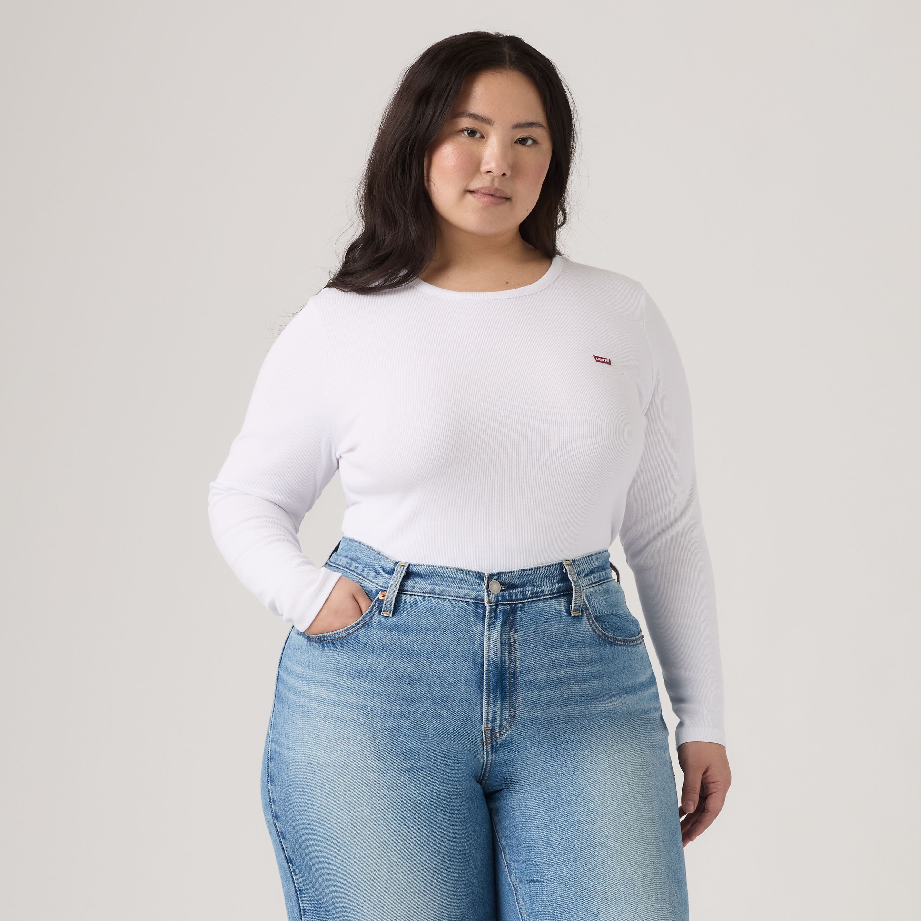 Hayes Long-Sleeve Tee (Plus Size) 3