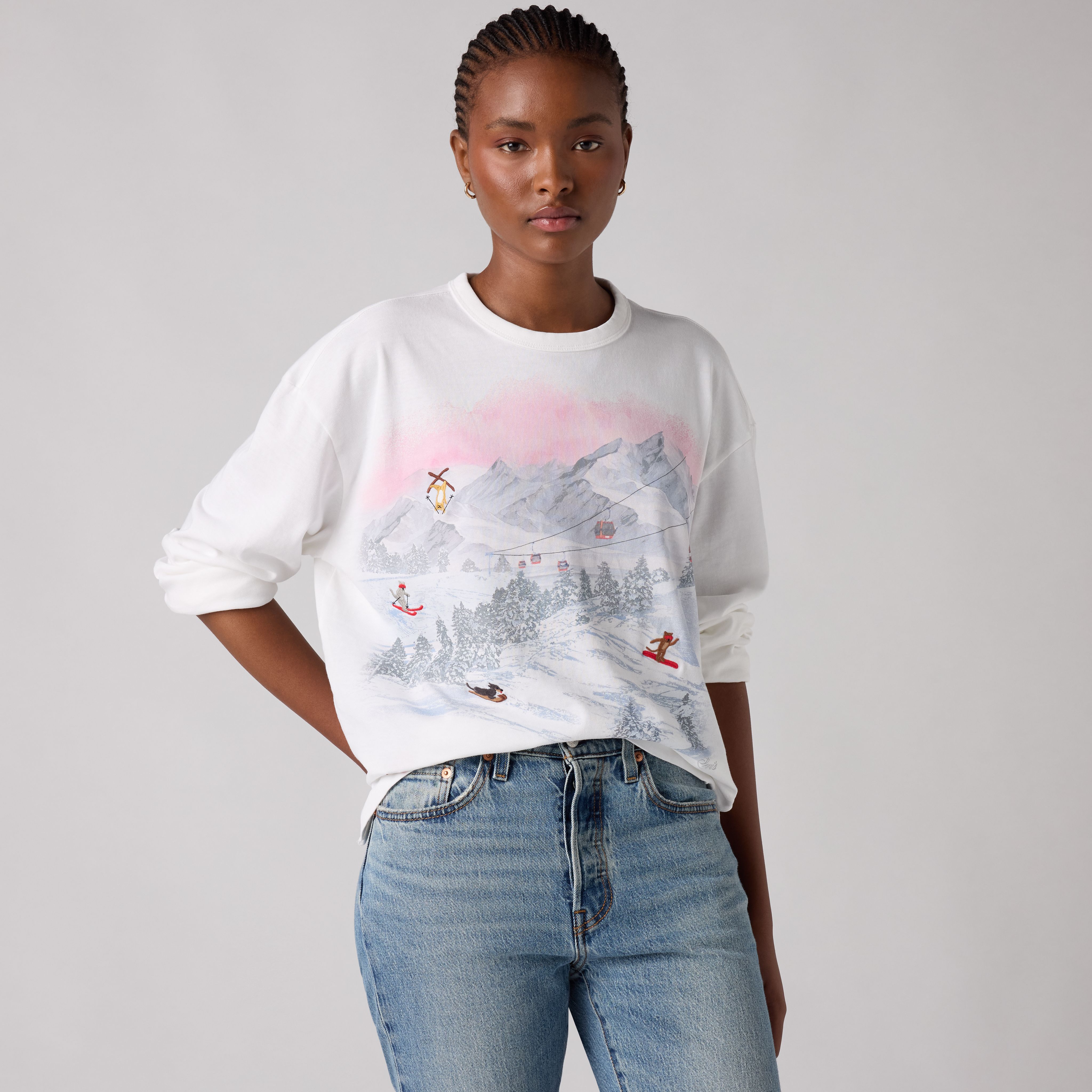 Graphic Vintage Long Sleeve Tee 1