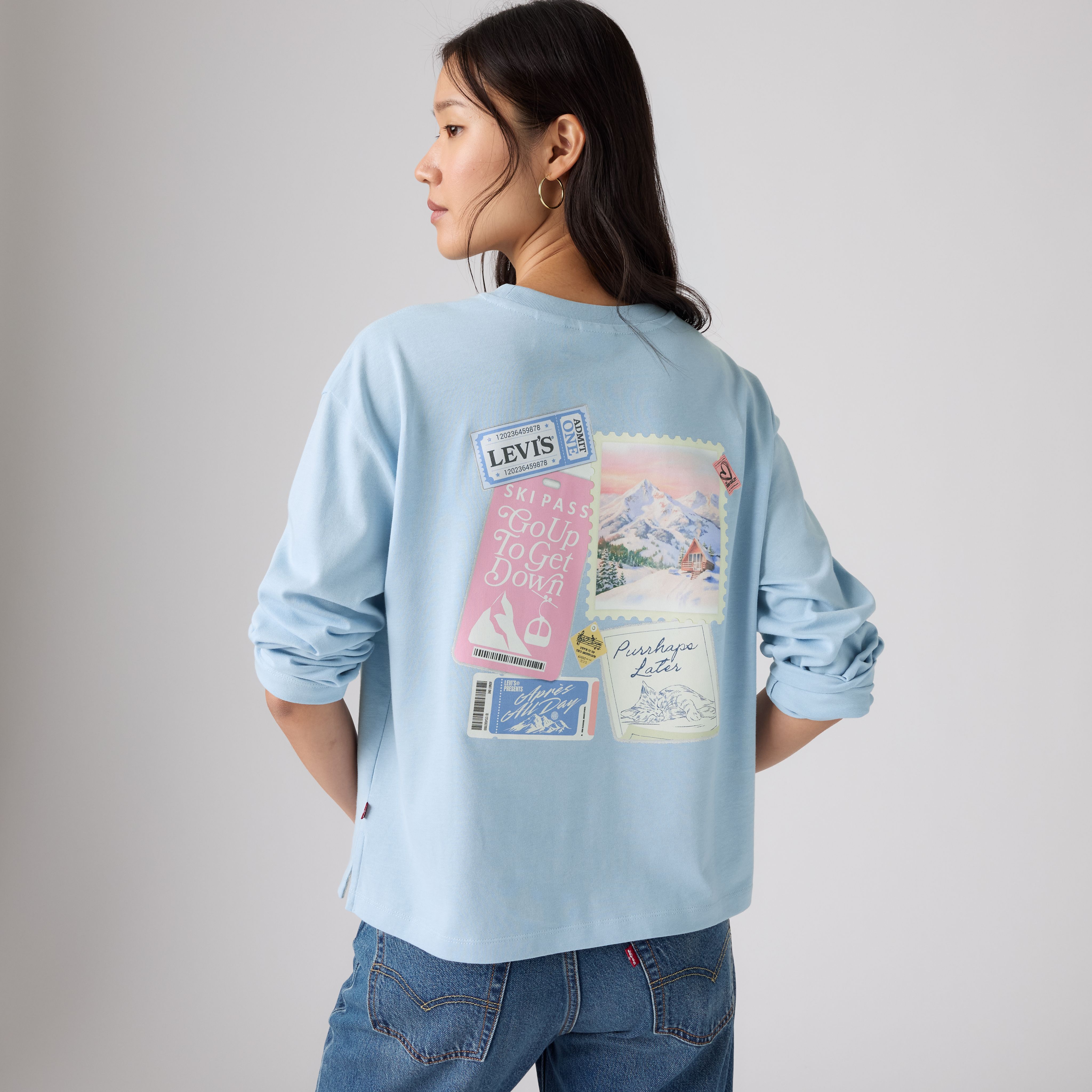 Graphic Vintage Long Sleeve Tee 1