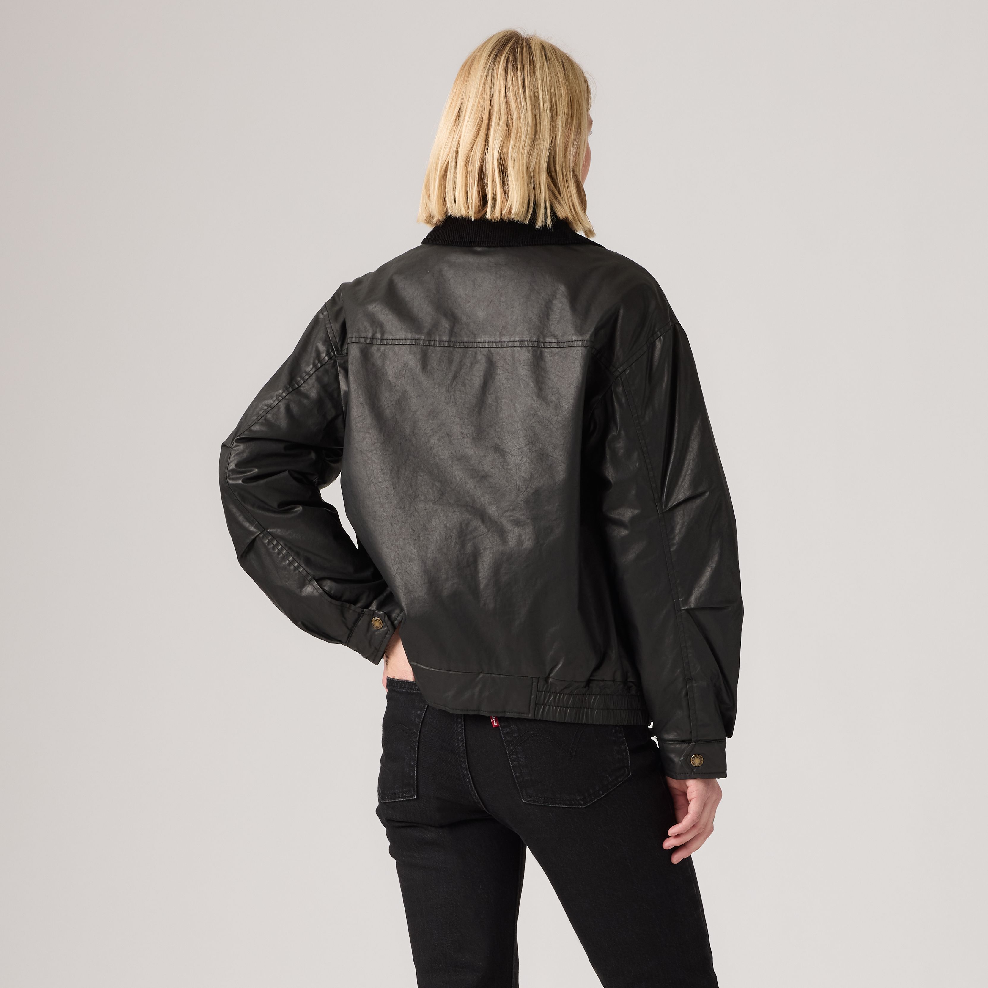 Waxed Cotton Dad Bomber 4