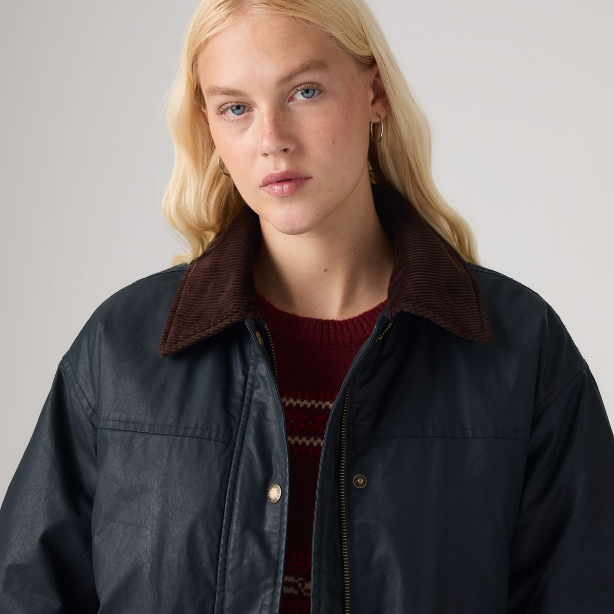 Waxed Cotton Dad Bomber — 