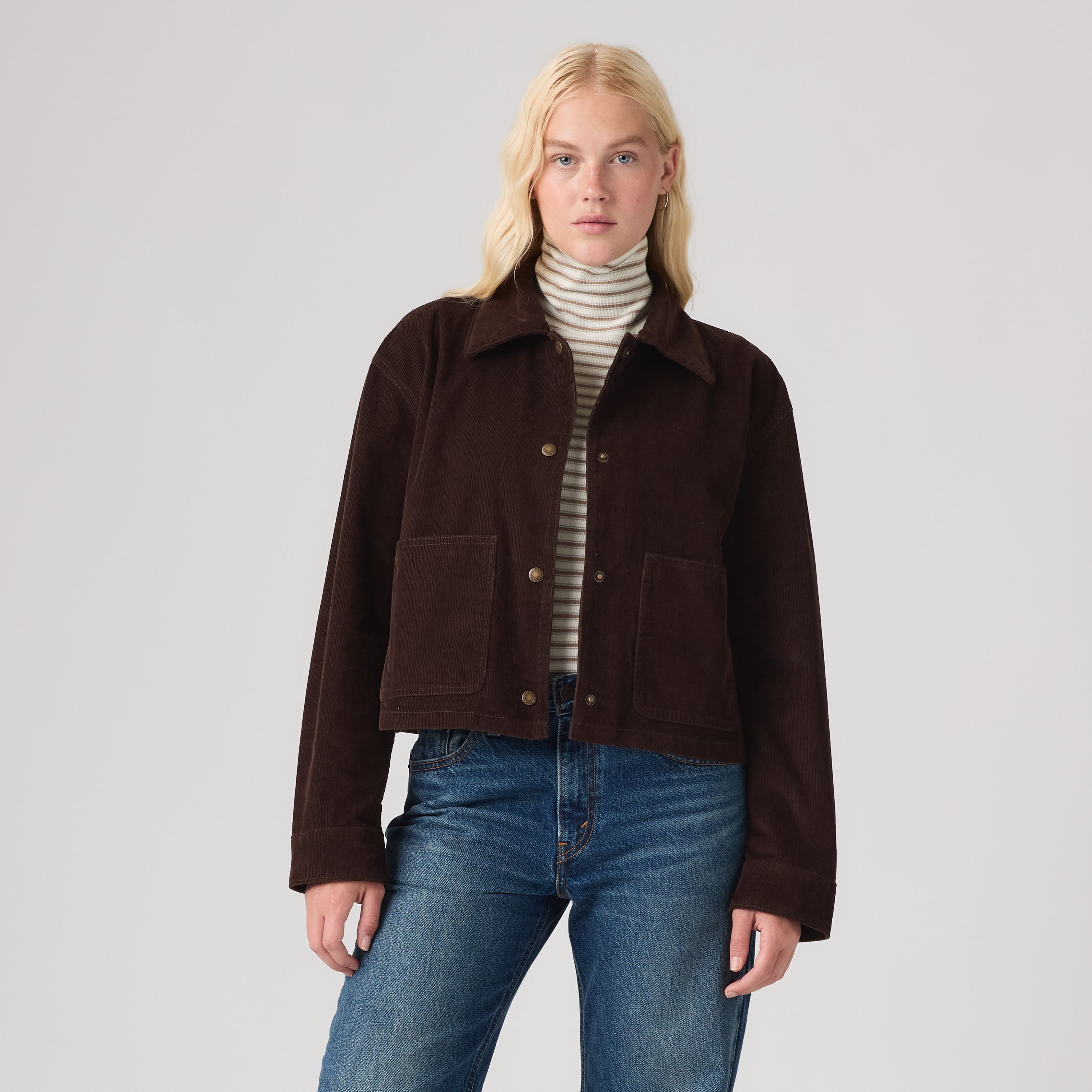 Cropped Chore Coat 3