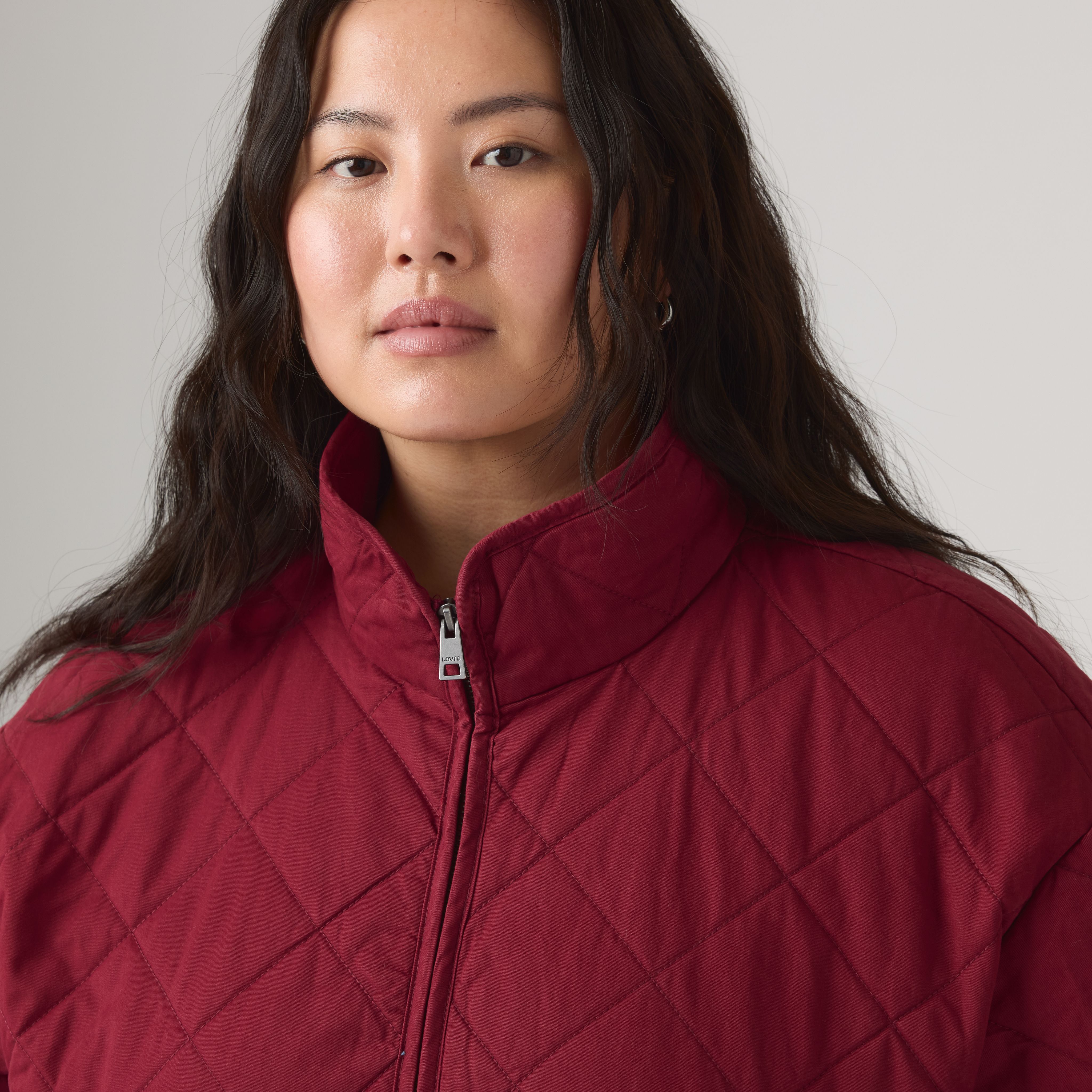 Diamond Quilted Cotton Jacket 2