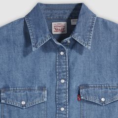 Iconic Western Denim Shirt — Going Steady - Medium Wash 7