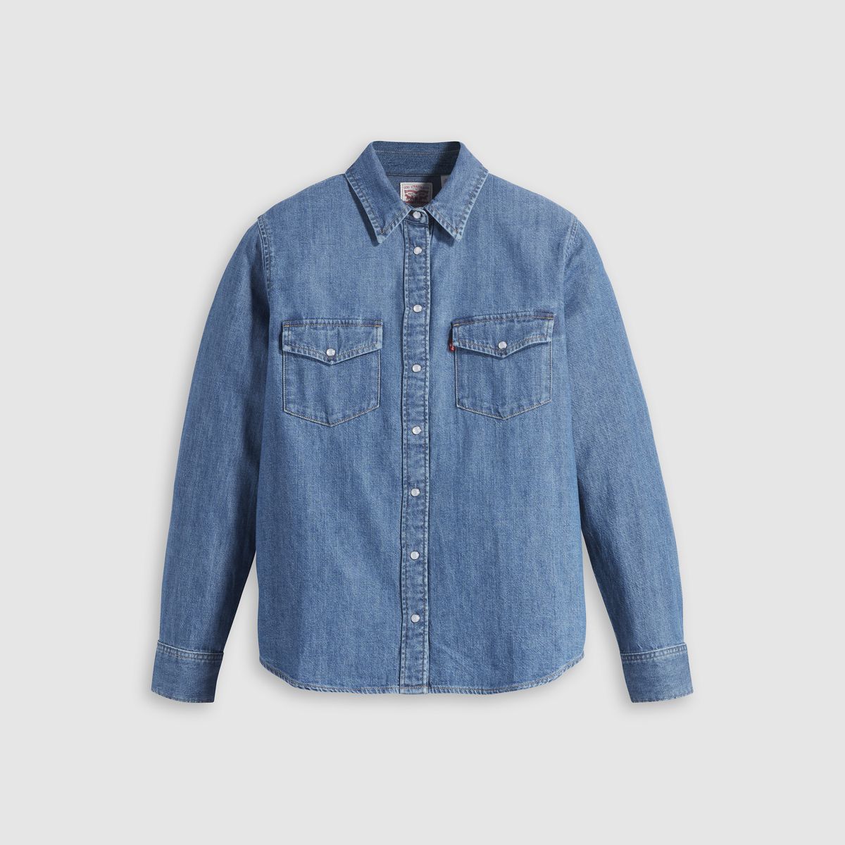 Iconic Western Denim Shirt — Going Steady - Medium Wash