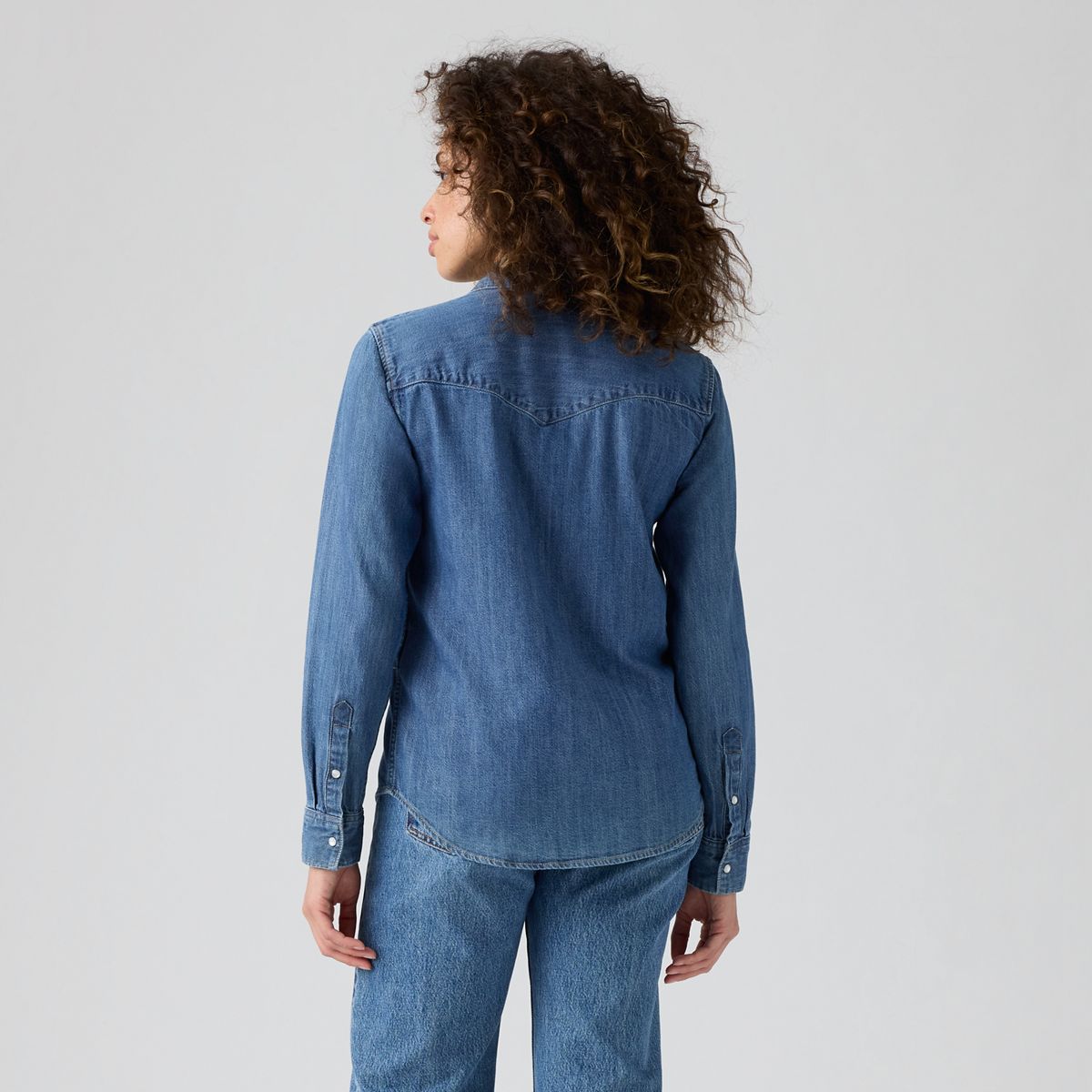 Iconic Western Denim Shirt — Going Steady - Medium Wash