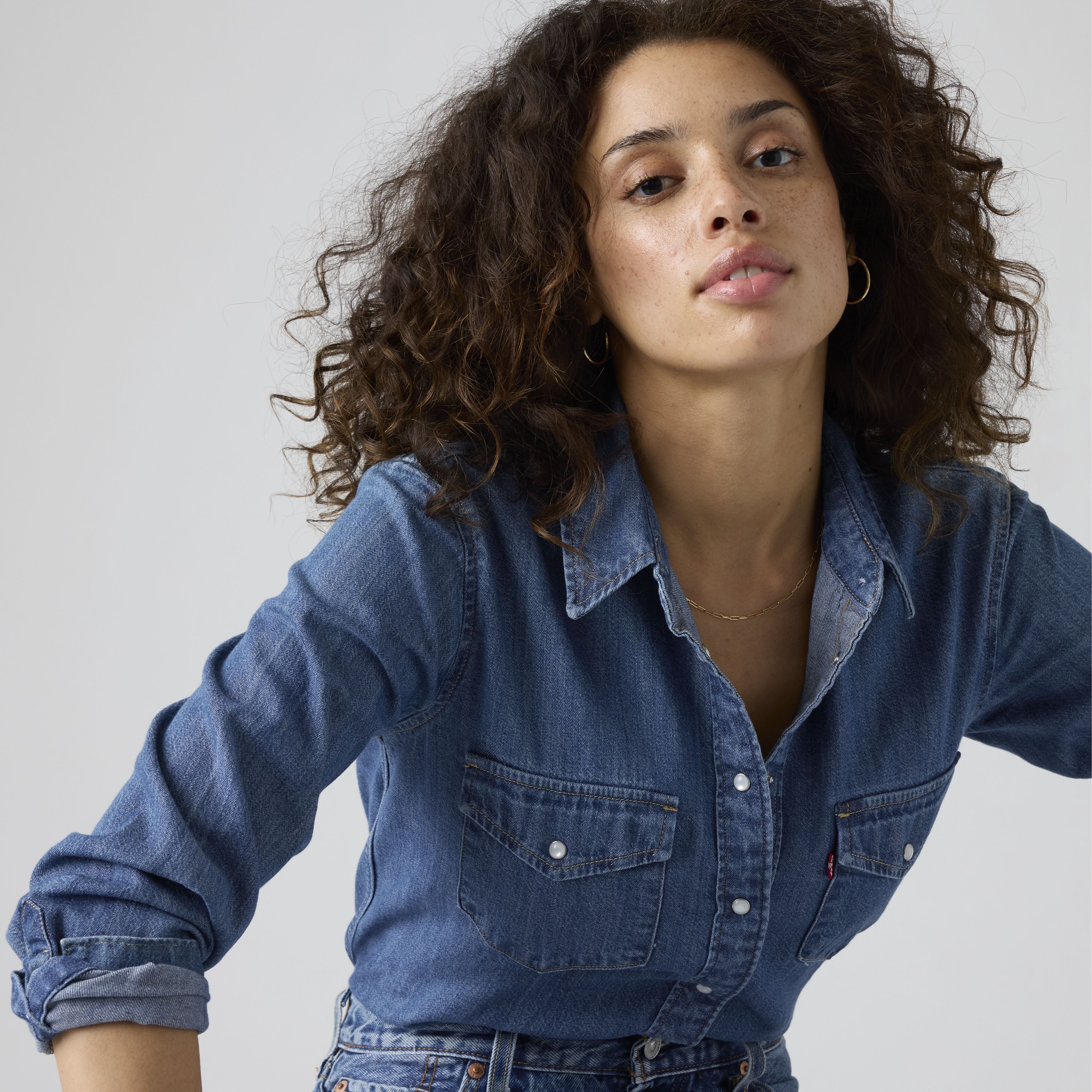 Iconic Western Denim Shirt 4