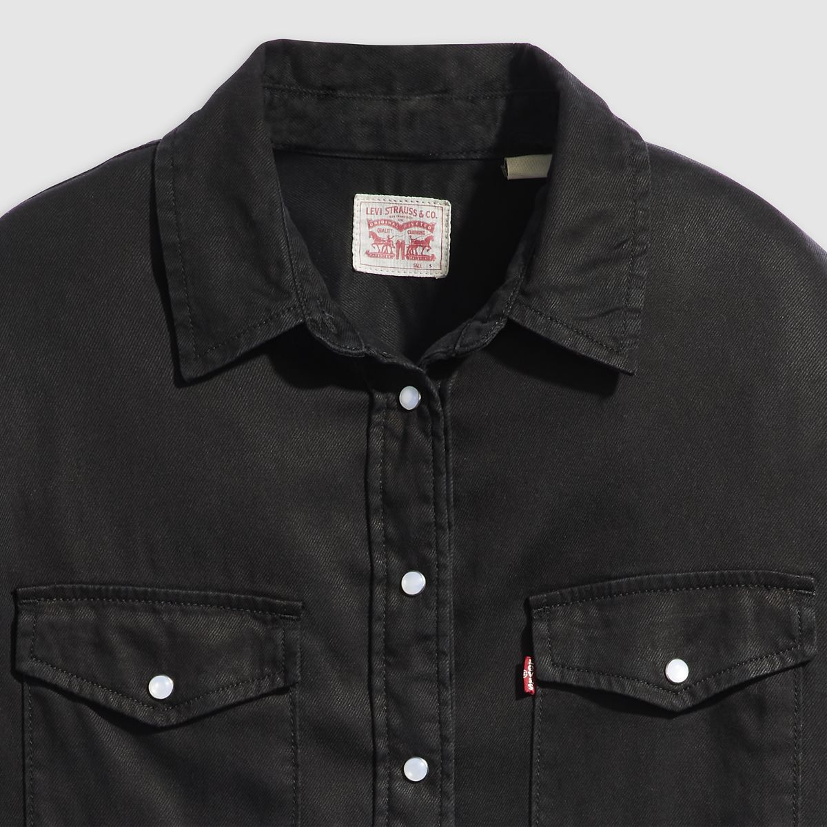 Iconic Western Denim Shirt — Dark Ages