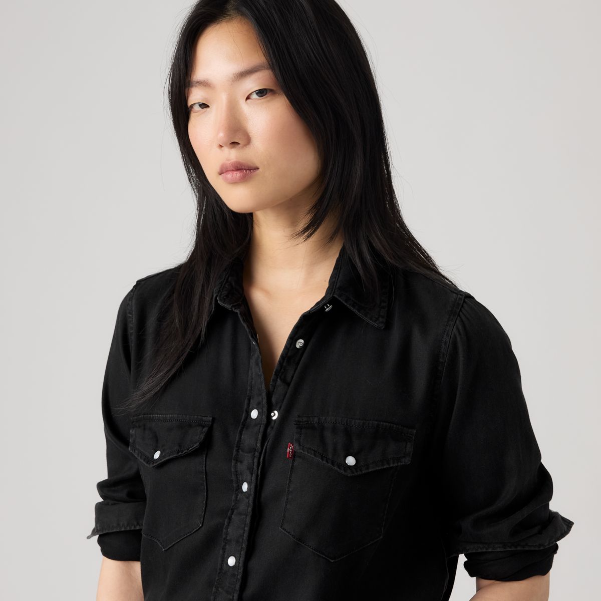 Iconic Western Denim Shirt — Dark Ages