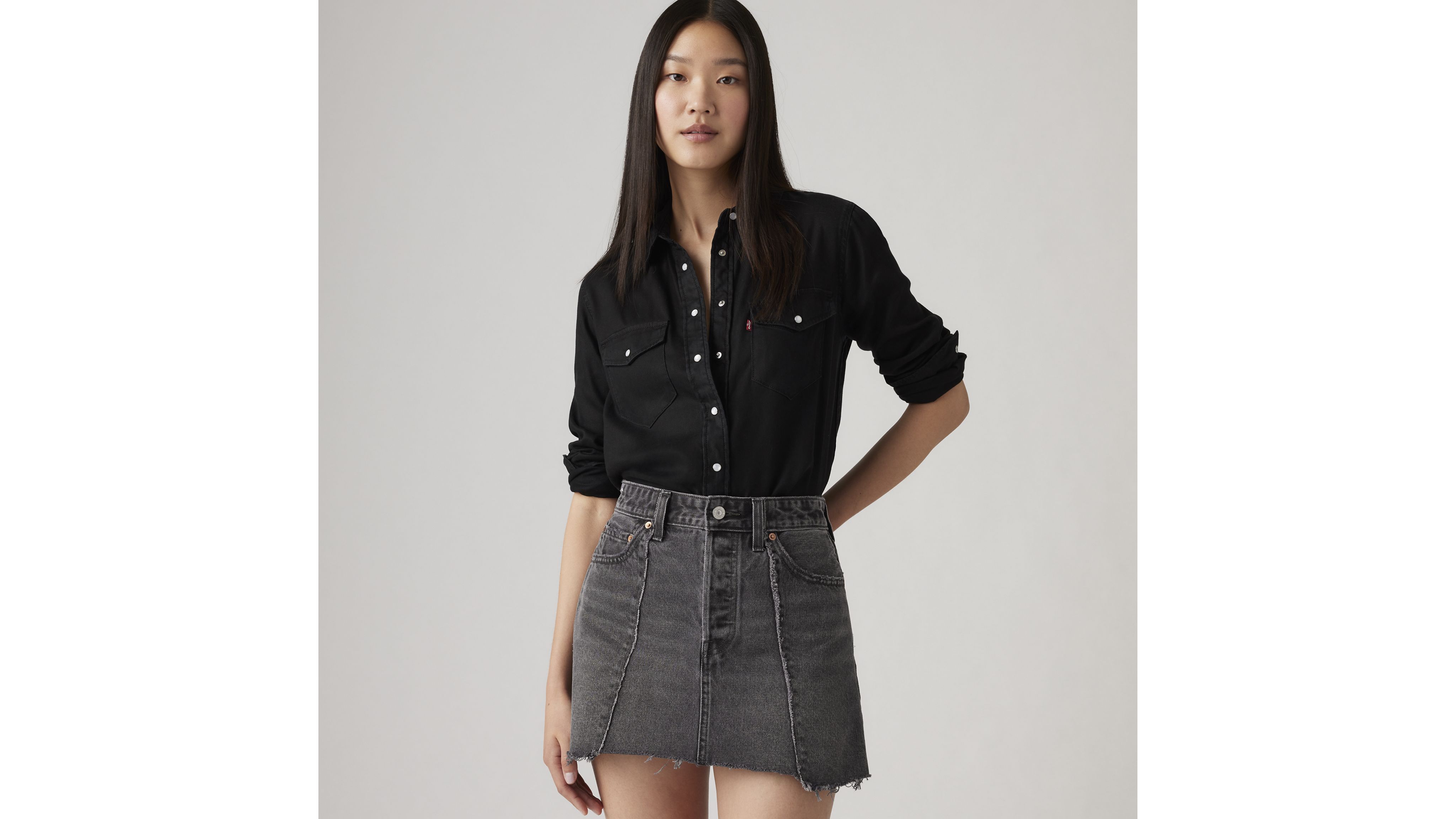 Iconic Western Denim Shirt 1