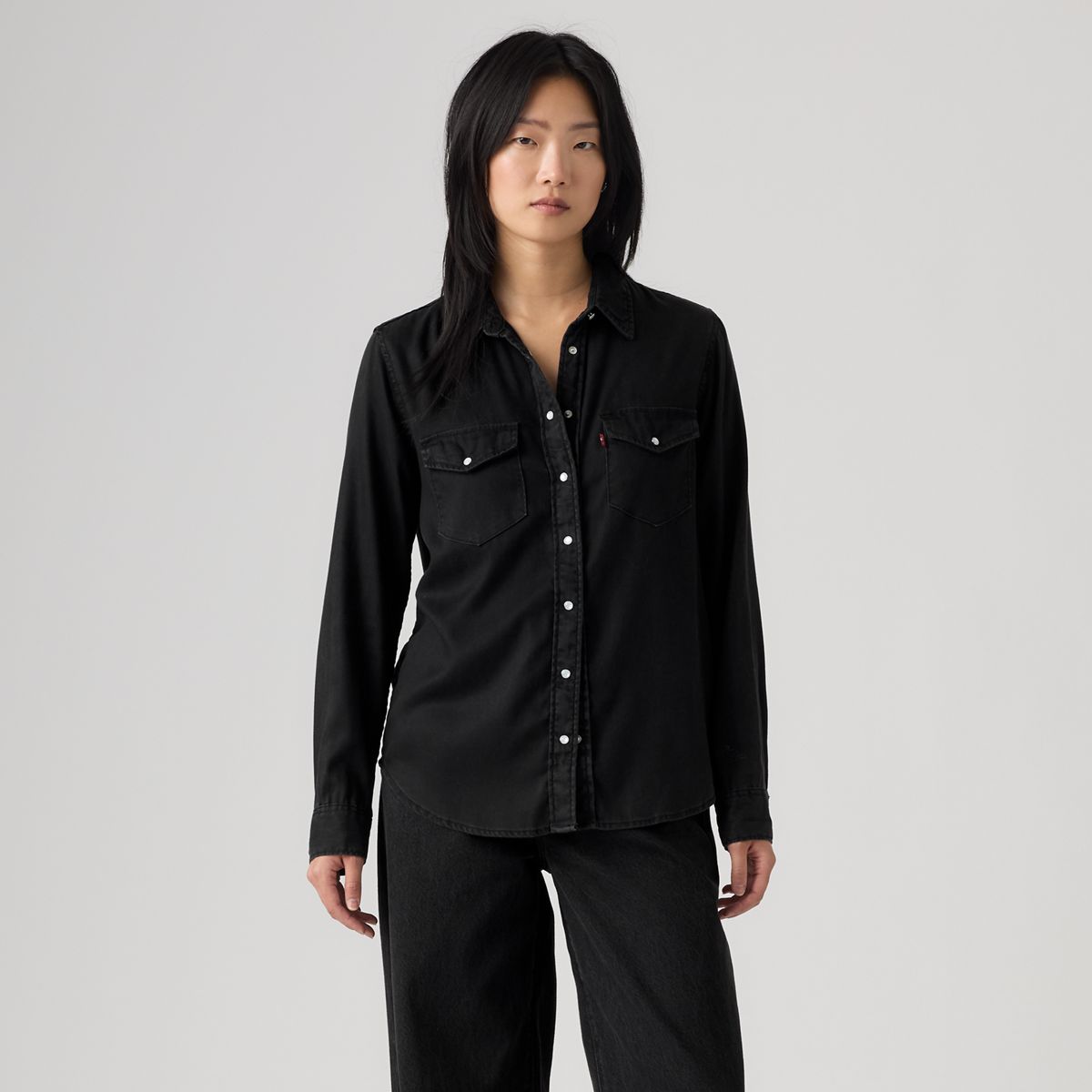 Iconic Western Denim Shirt — Dark Ages