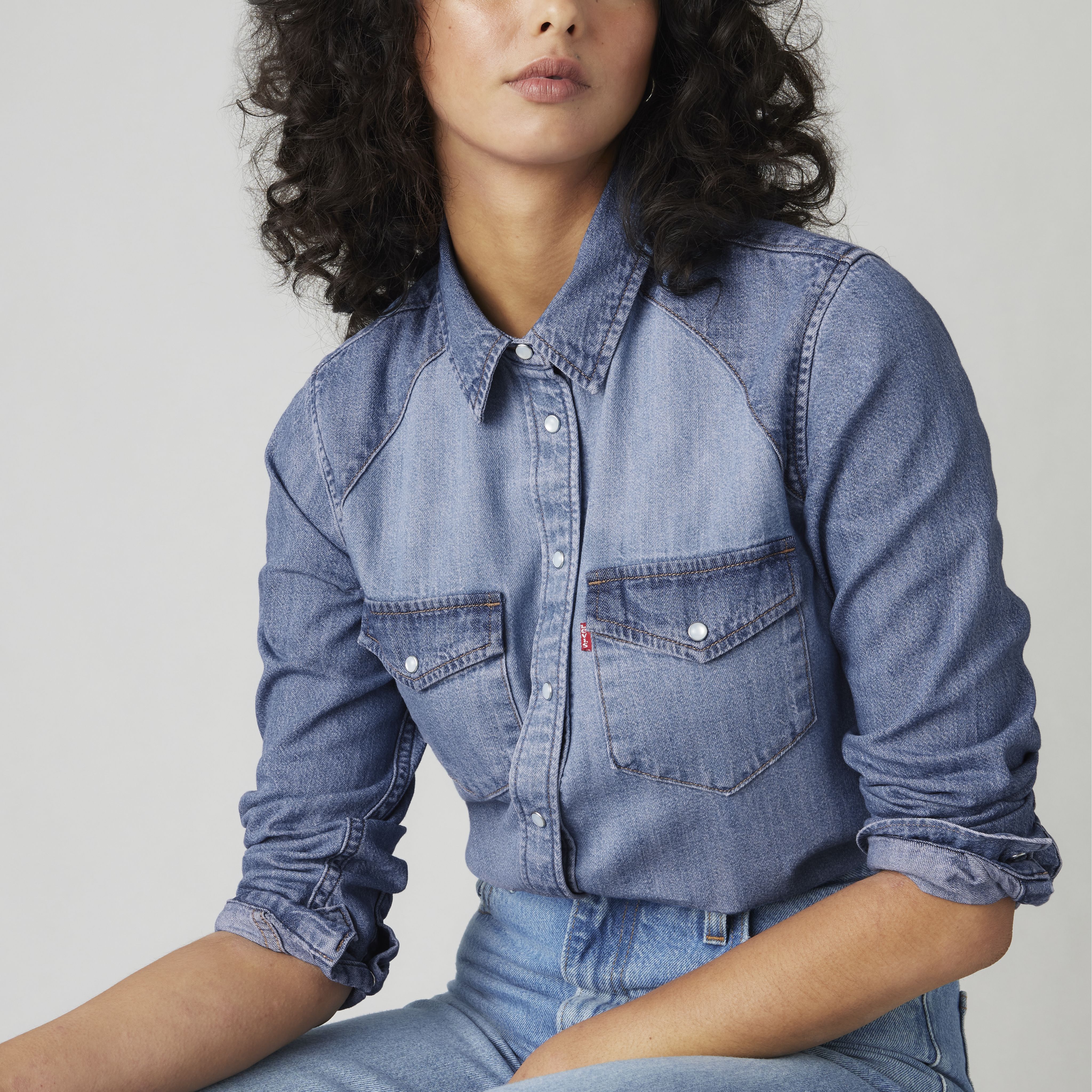Iconic Western Denim Shirt 2
