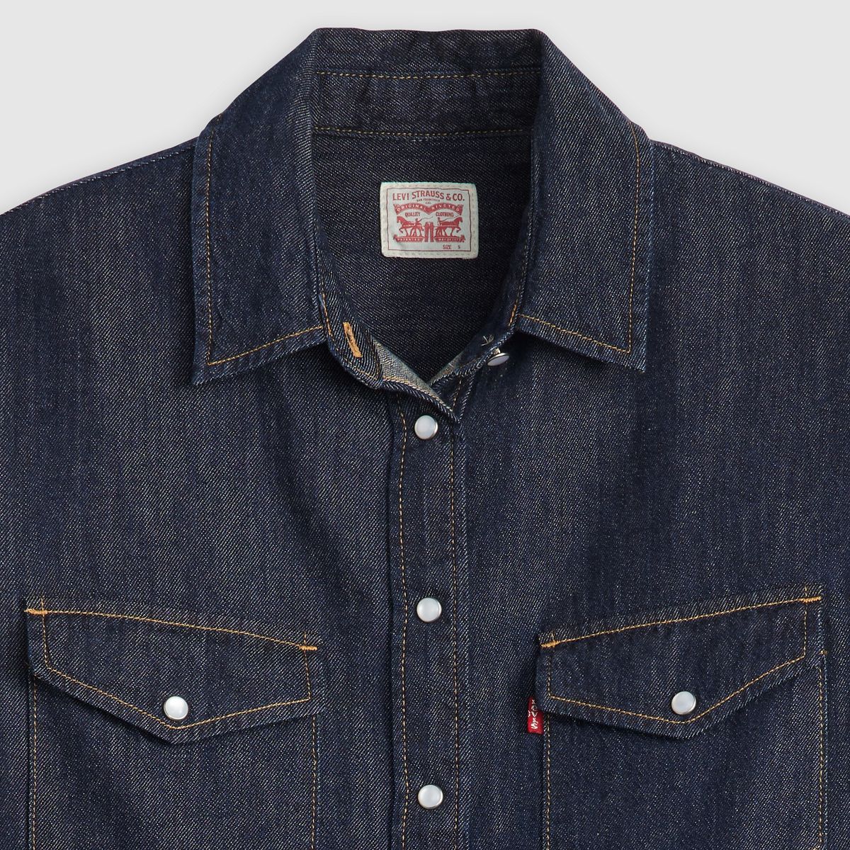 Iconic Western Linen+ Denim Shirt — Today's News - Blue