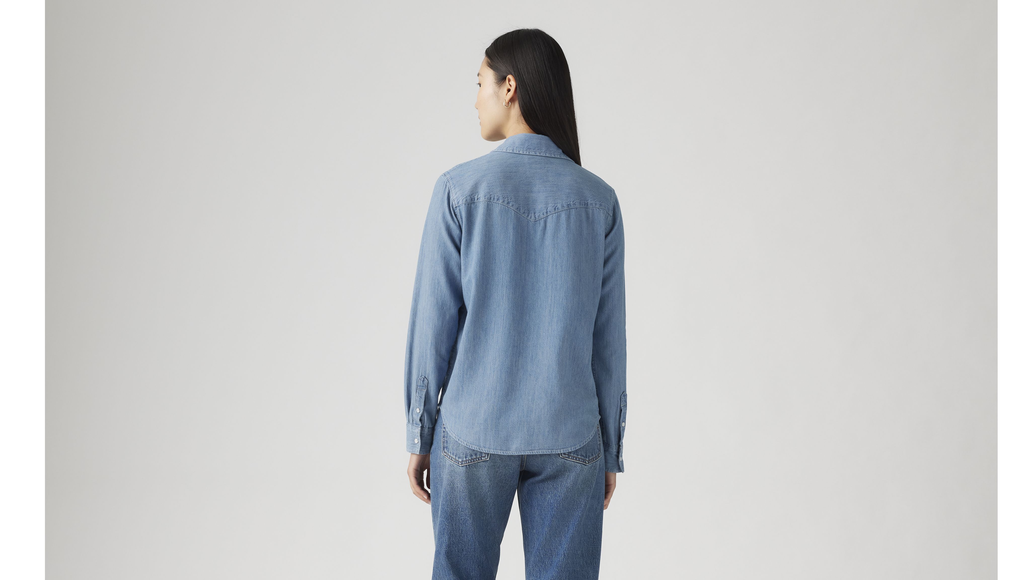 Iconic Western Linen+ Denim Shirt 3