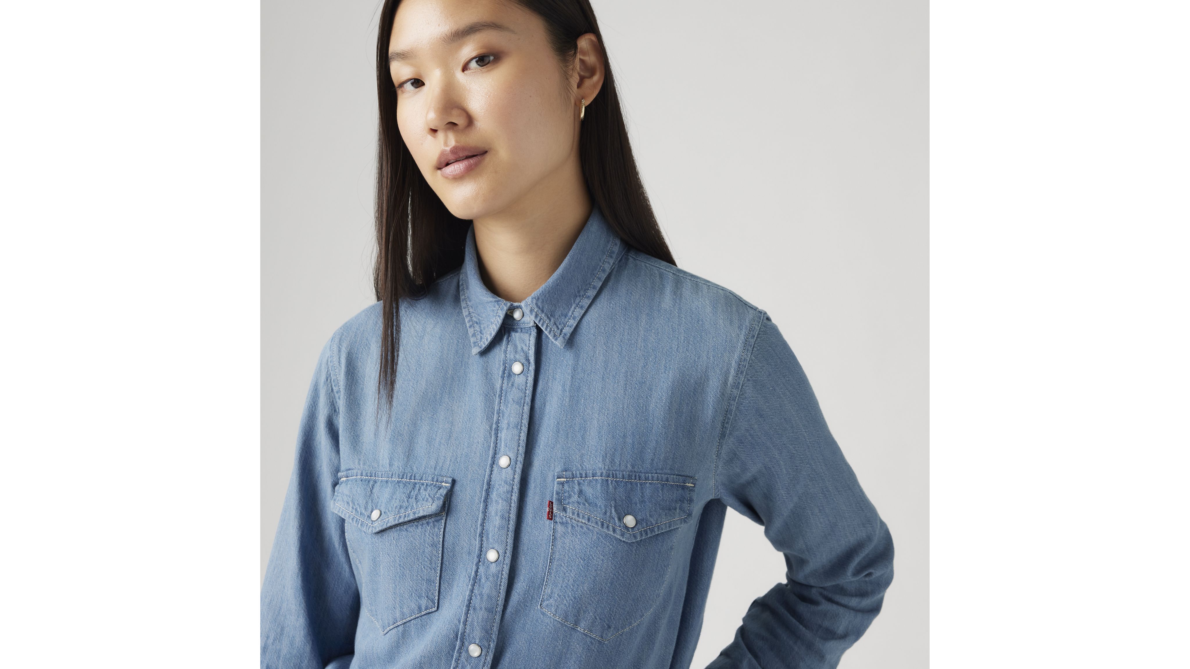 Iconic Western Linen+ Denim Shirt 4