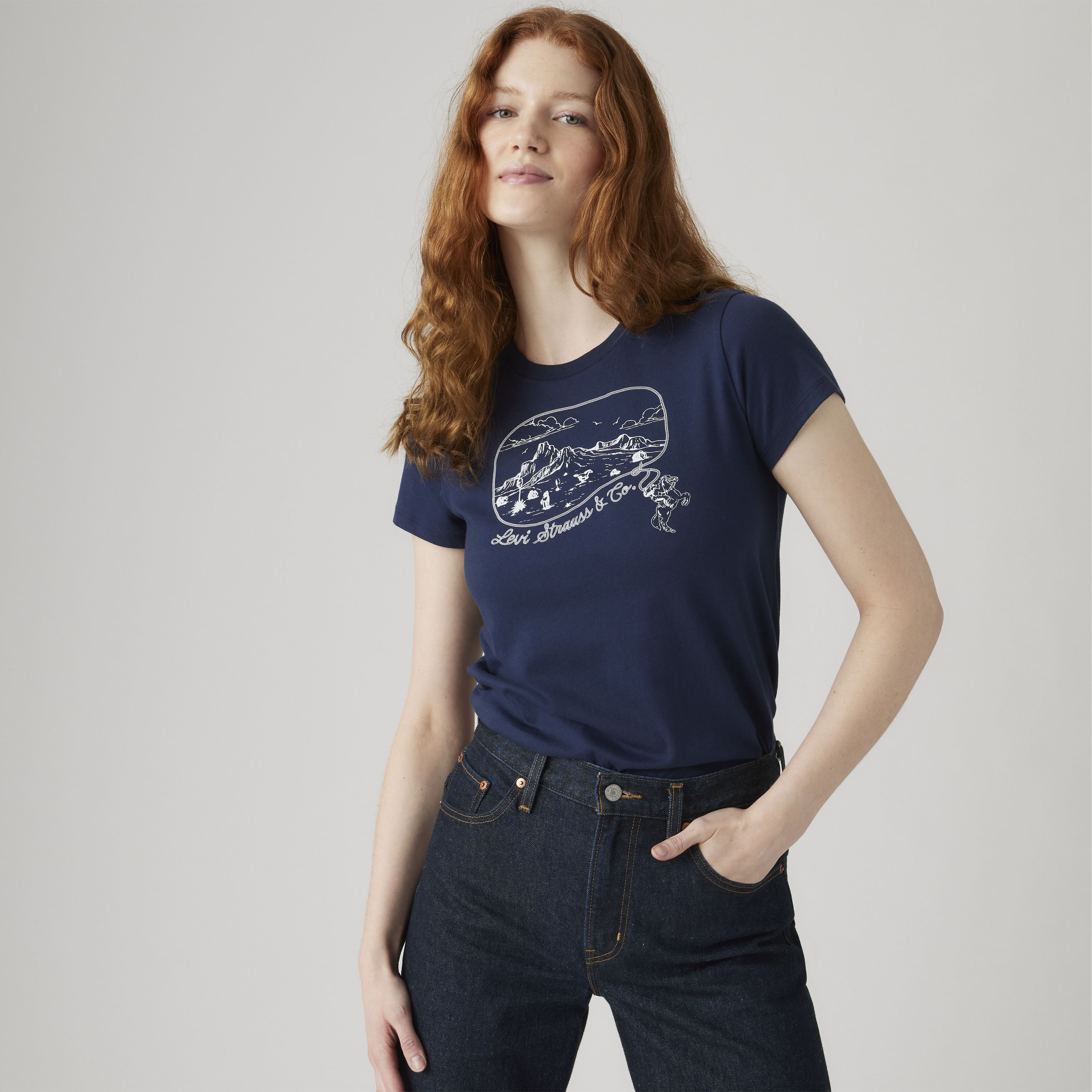 Levi's® Logo Perfect Tee Shirt 1