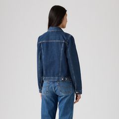 Original Trucker Jacket — Clean Dark Authentic - Dark Wash 4