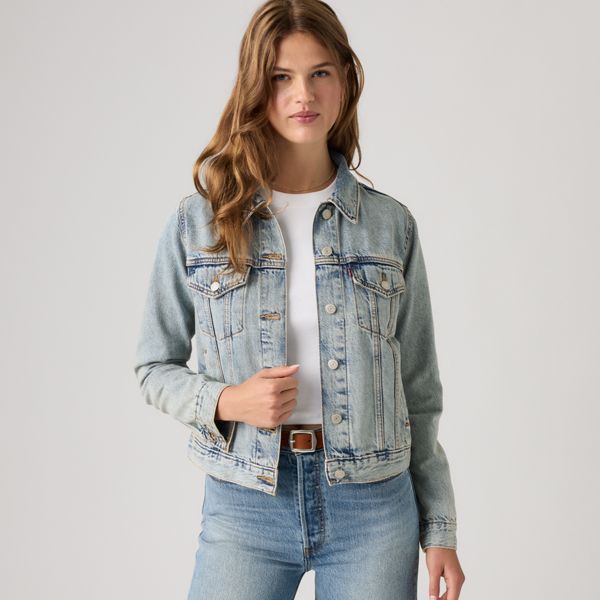 Original Trucker Jacket — All Mine - Medium Wash
