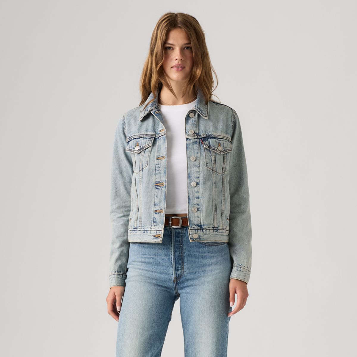 Original Trucker Jacket — All Mine - Medium Wash