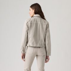 Original Trucker Jacket — Pebbled Path Trucker - Grey 4