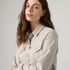 Original Trucker Jacket — Pebbled Path Trucker - Grey 2