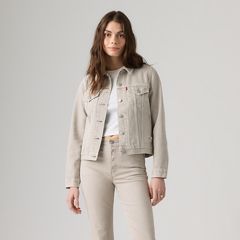 Original Trucker Jacket — Pebbled Path Trucker - Grey 3