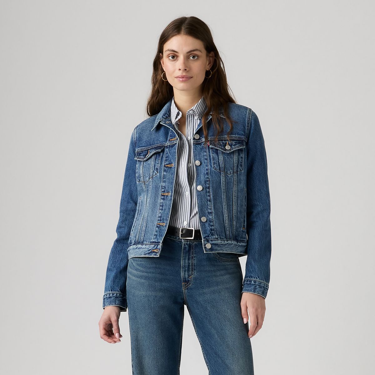 Original Trucker Jacket — Trial Case - Medium Wash