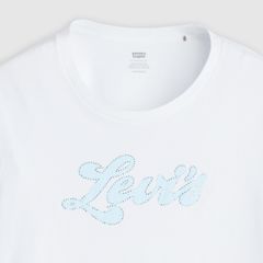 Perfect T-Shirt (Plus Size) — Rhinestone Sporty Levi's Bright White - White 6