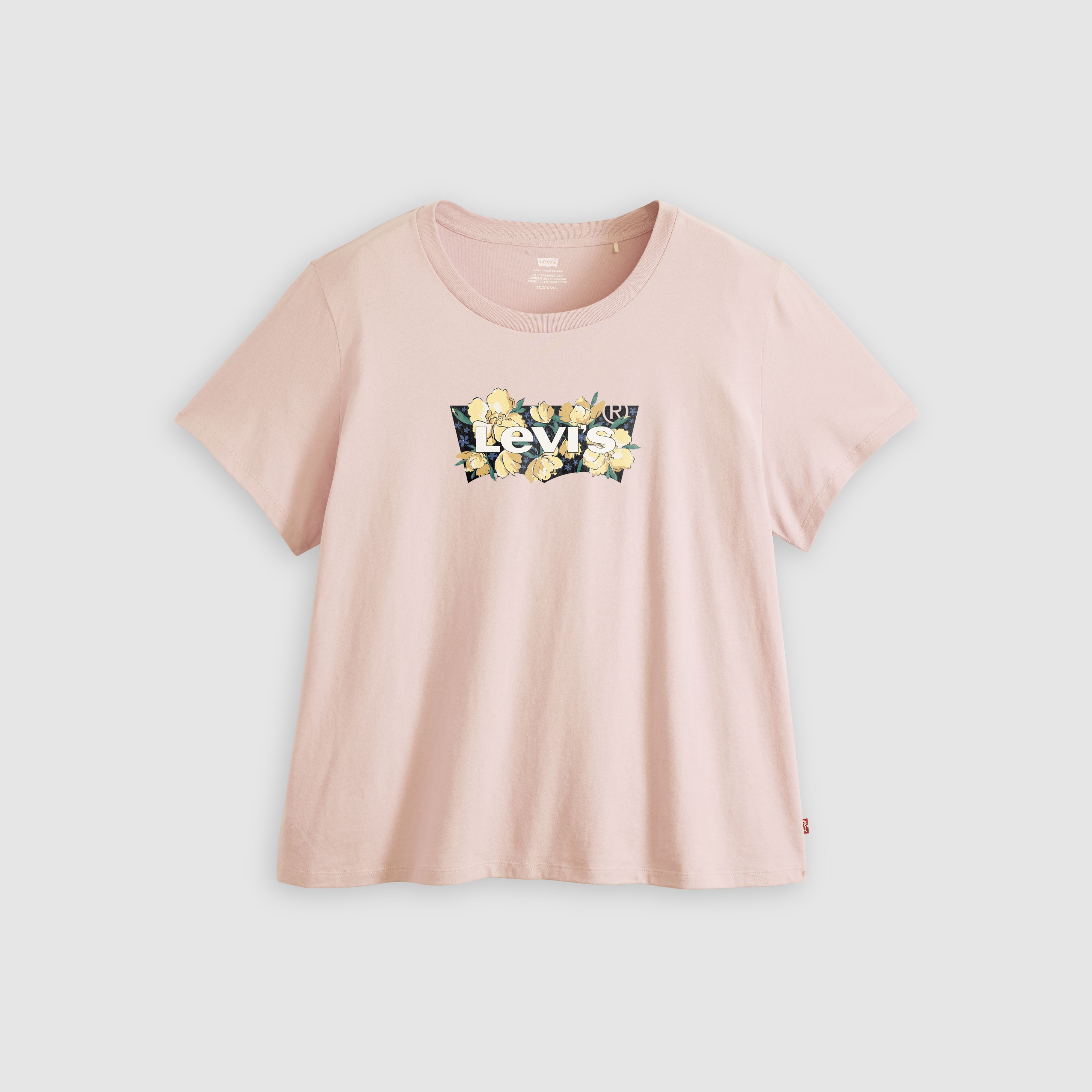 T-shirt parfait à logo Levi's® (Taille Plus) 1