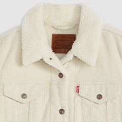 Original Sherpa Trucker Jacket — Egret - White 6