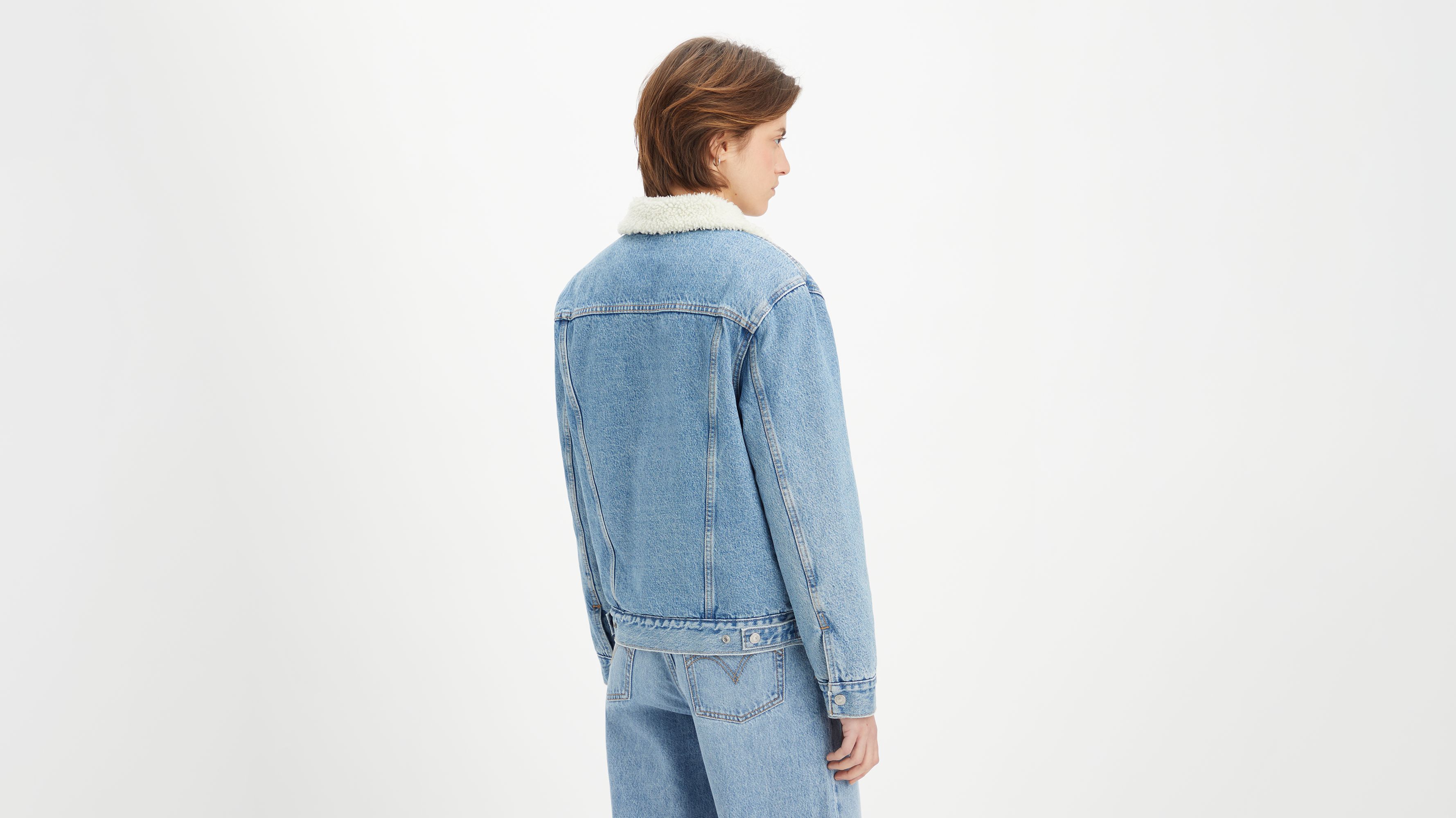 Ex-Boyfriend Sherpa Trucker Jacket 3