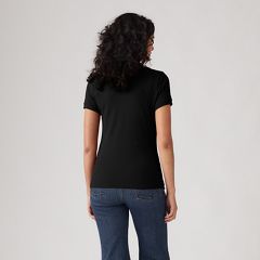 Slim Polo Shirt — Caviar - Black 3