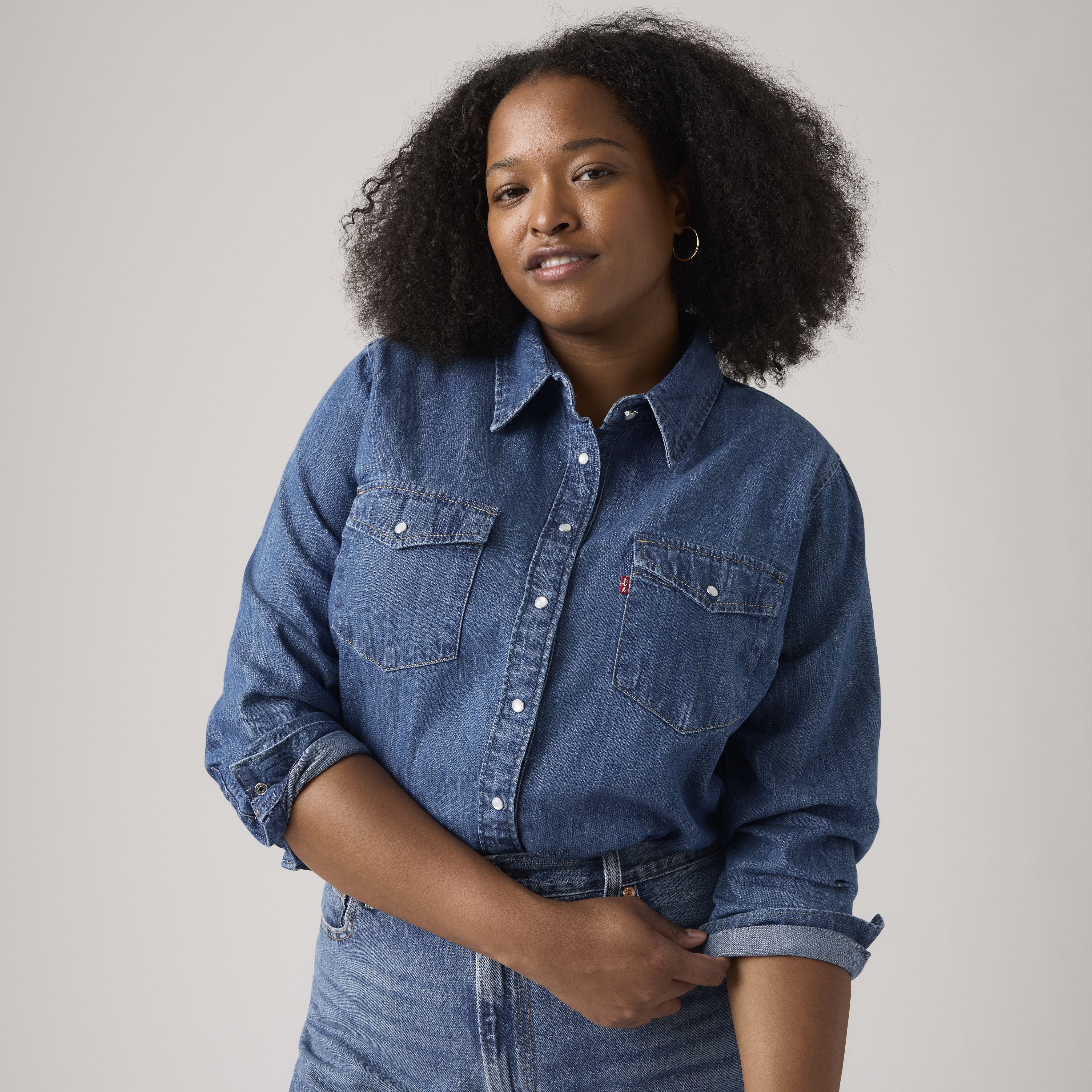 Iconisch Western Overhemd (plusmaat) 1