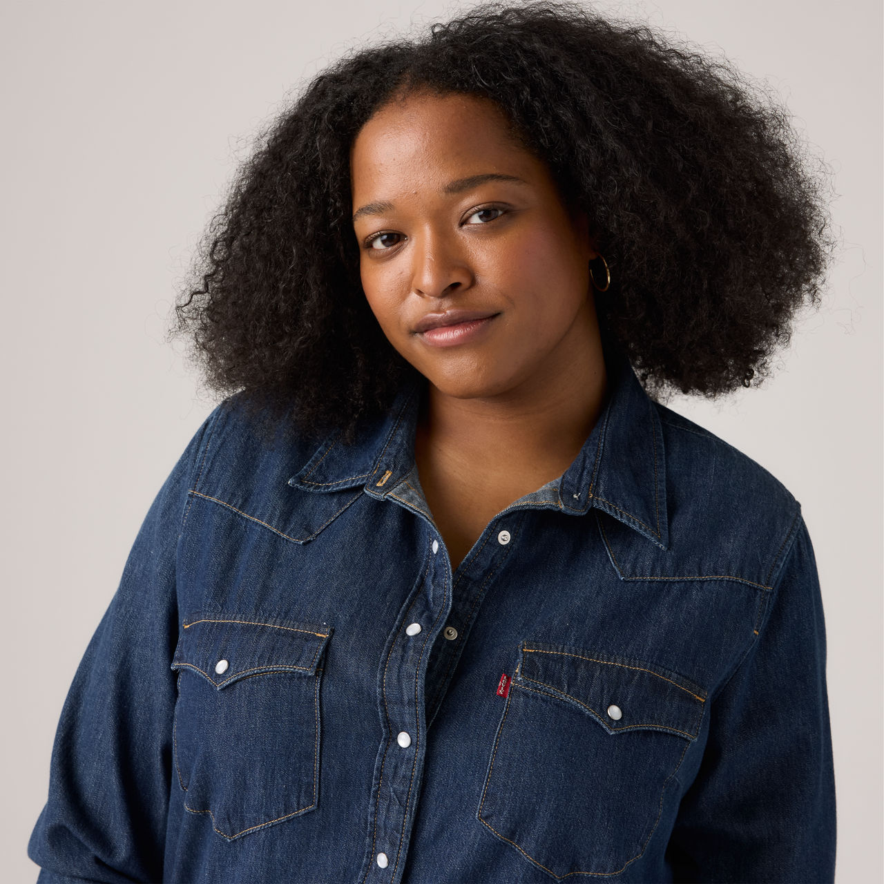 Essential Western Shirt (Plus Size) 4