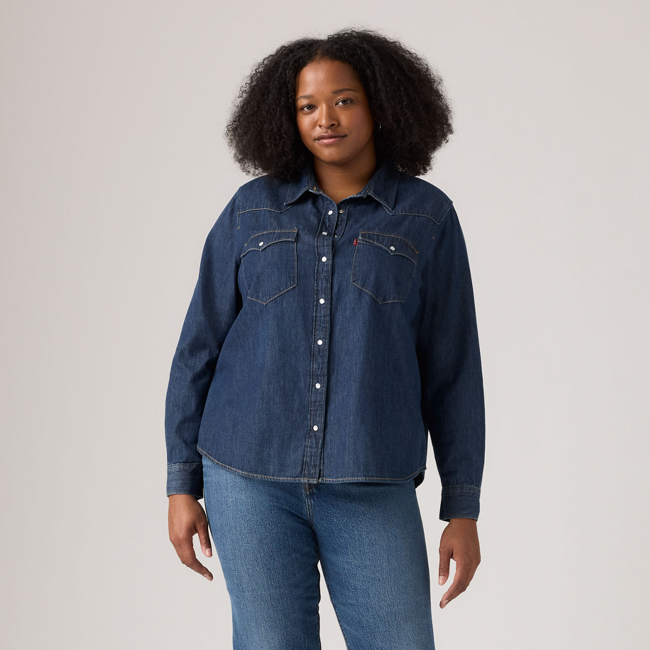 Essential Western Shirt (Plus Size) 4