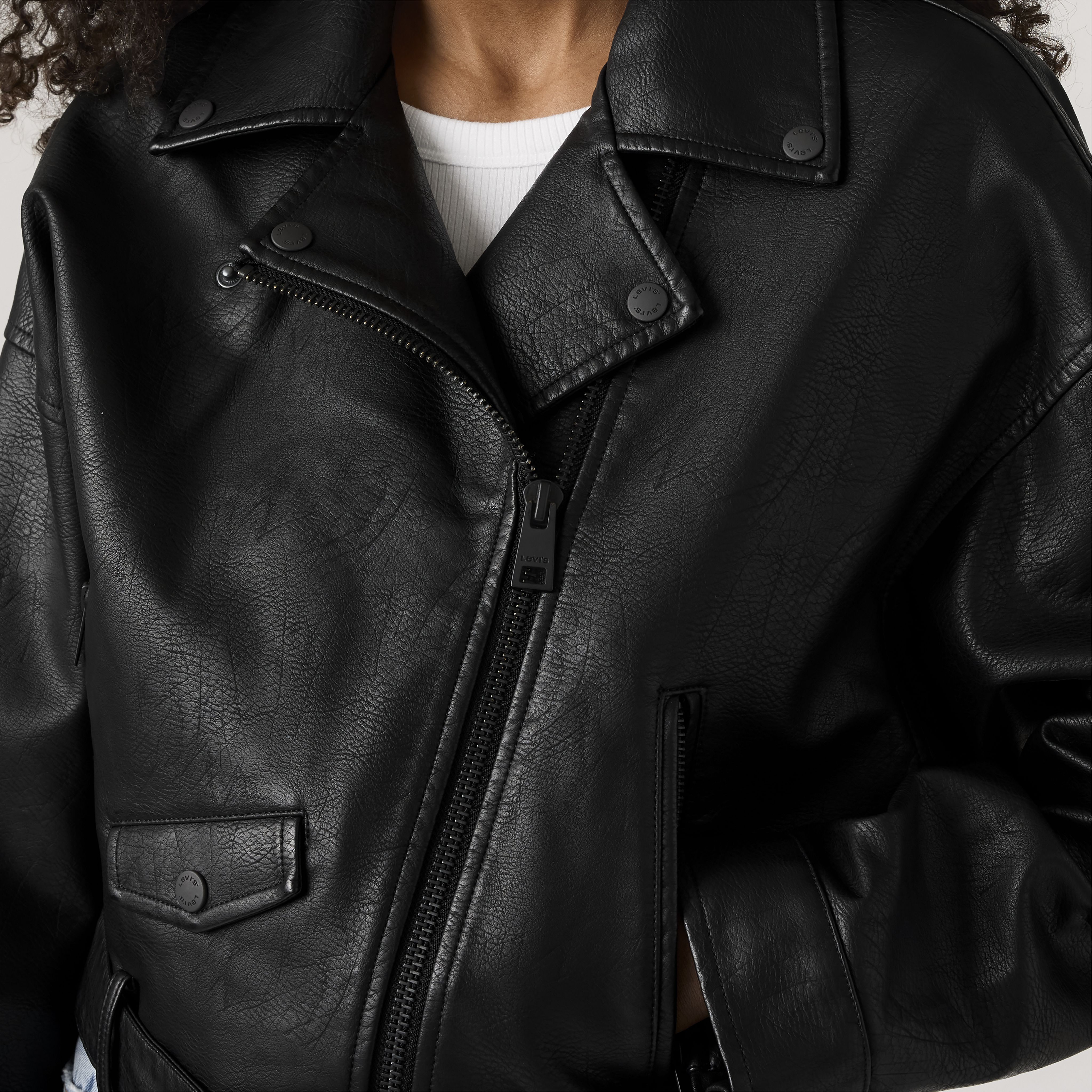 Belted Crop Moto Jacket 2