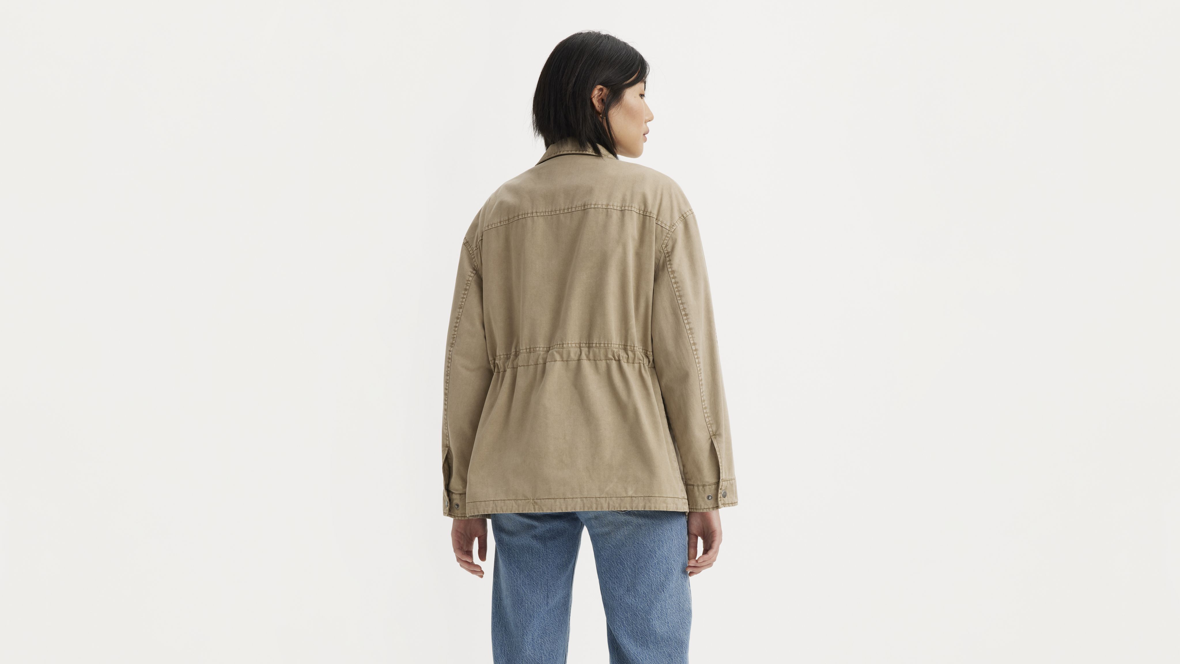 Stand Up Collar Military Jacket 2