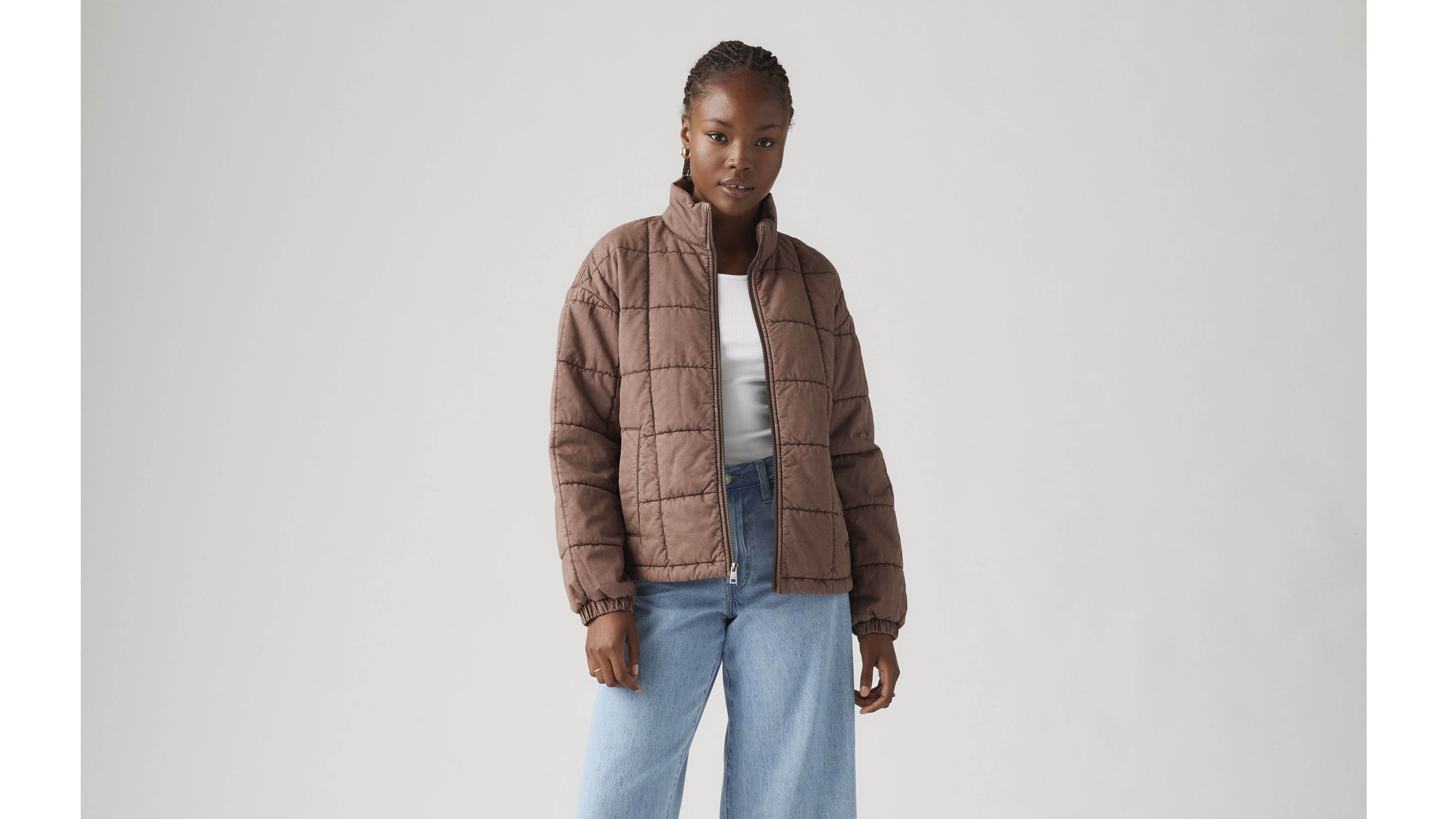Box Quilted Cotton Jacket 1