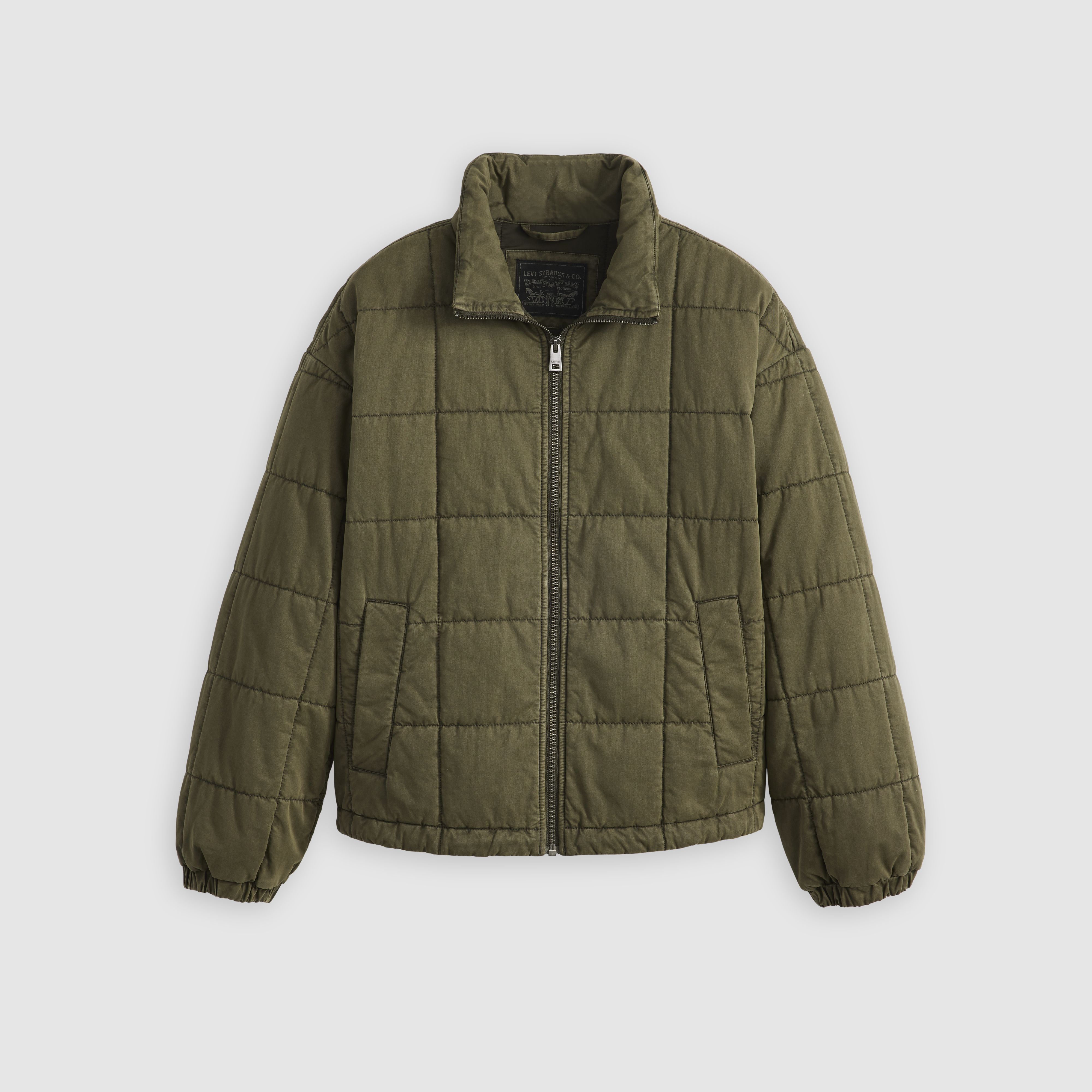 Box Quilted Relaxed Cotton Jacket 1