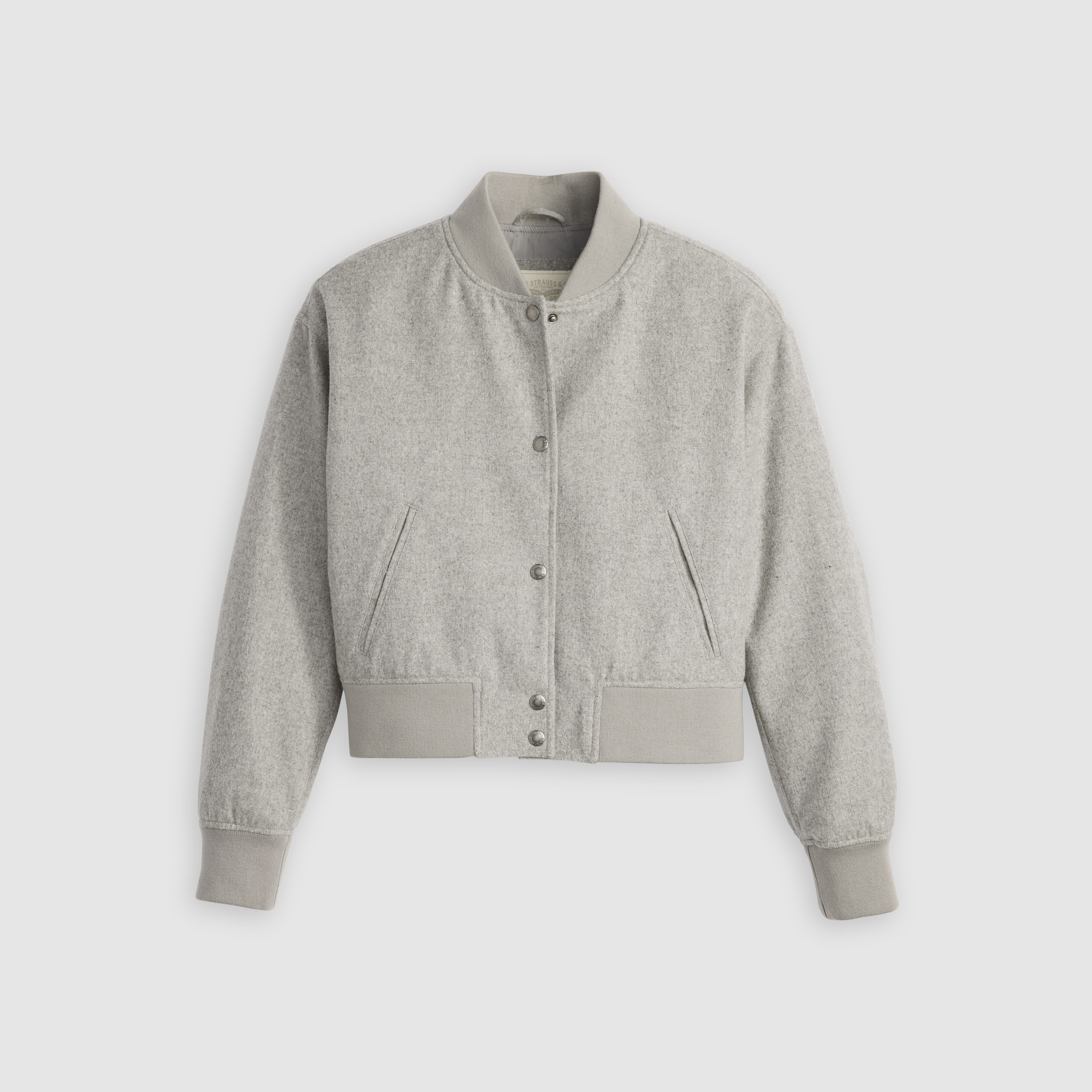 Cropped Varsity Bomber Jacket 3