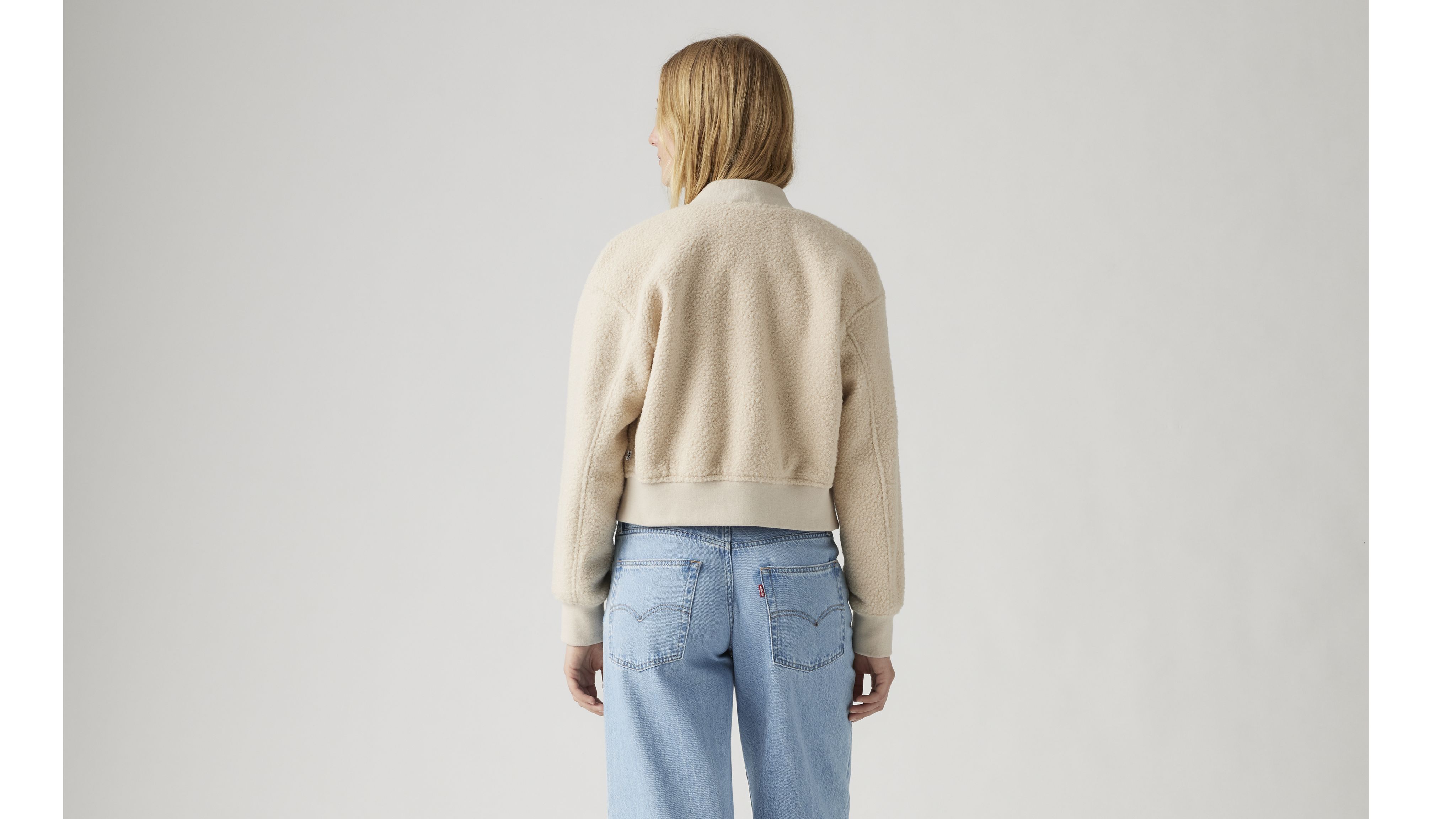Cropped Varsity Bomber Jacket 2