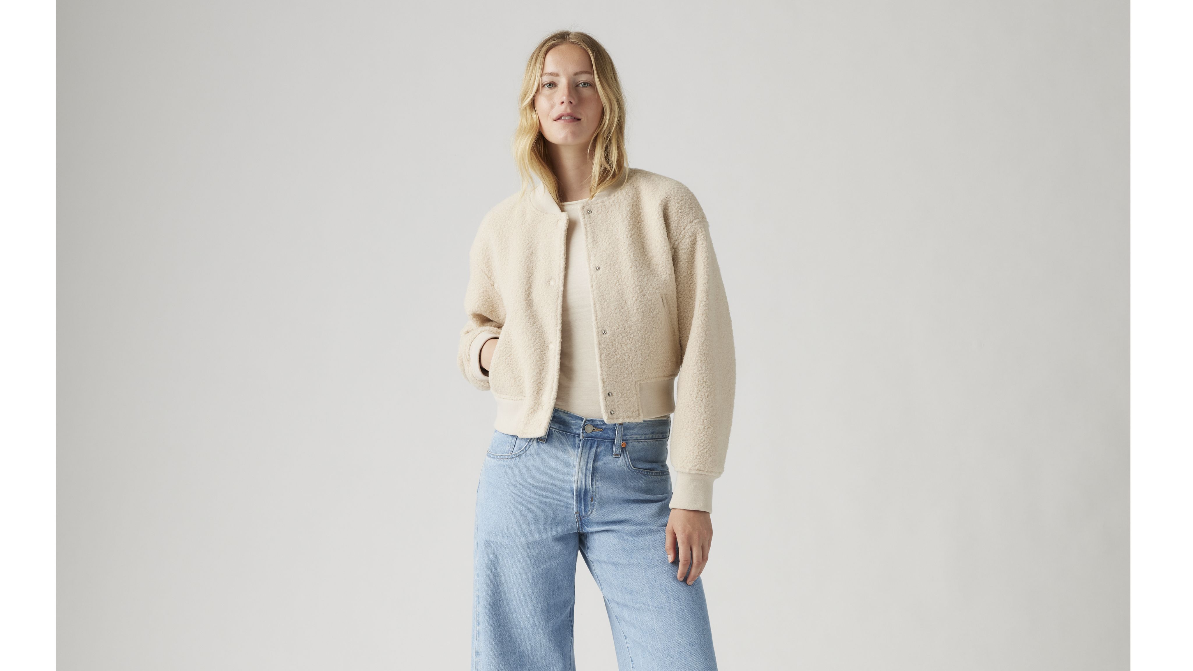 Cropped Varsity Bomber Jacket 1