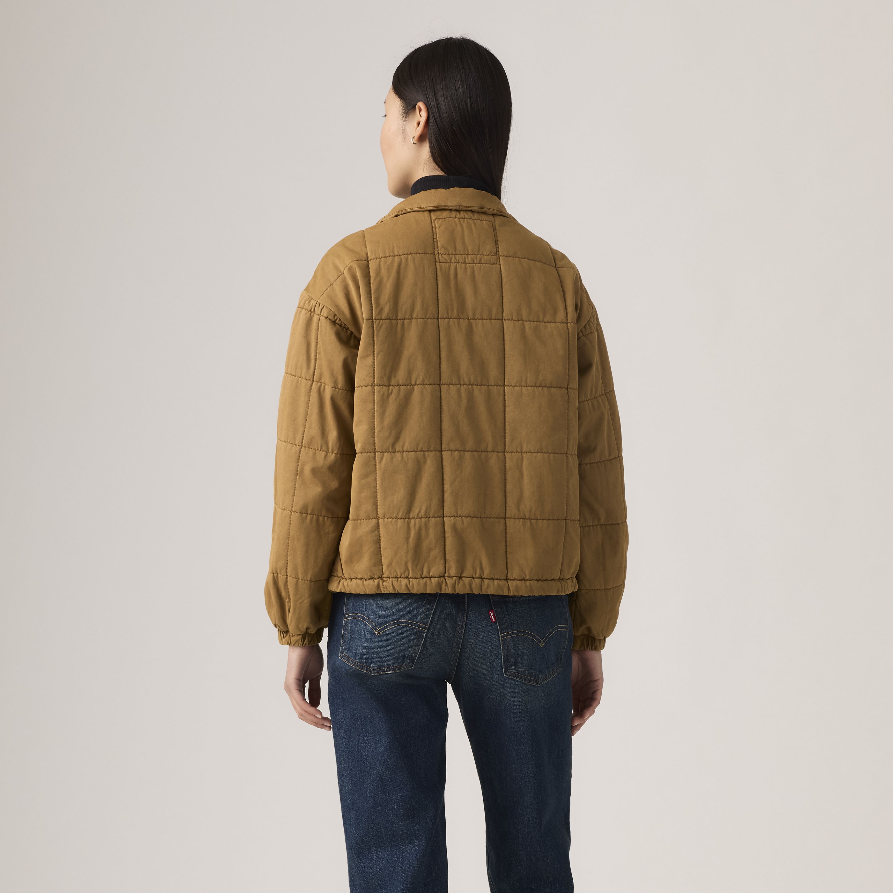 Box Quilted Relaxed Cotton Jacket 4