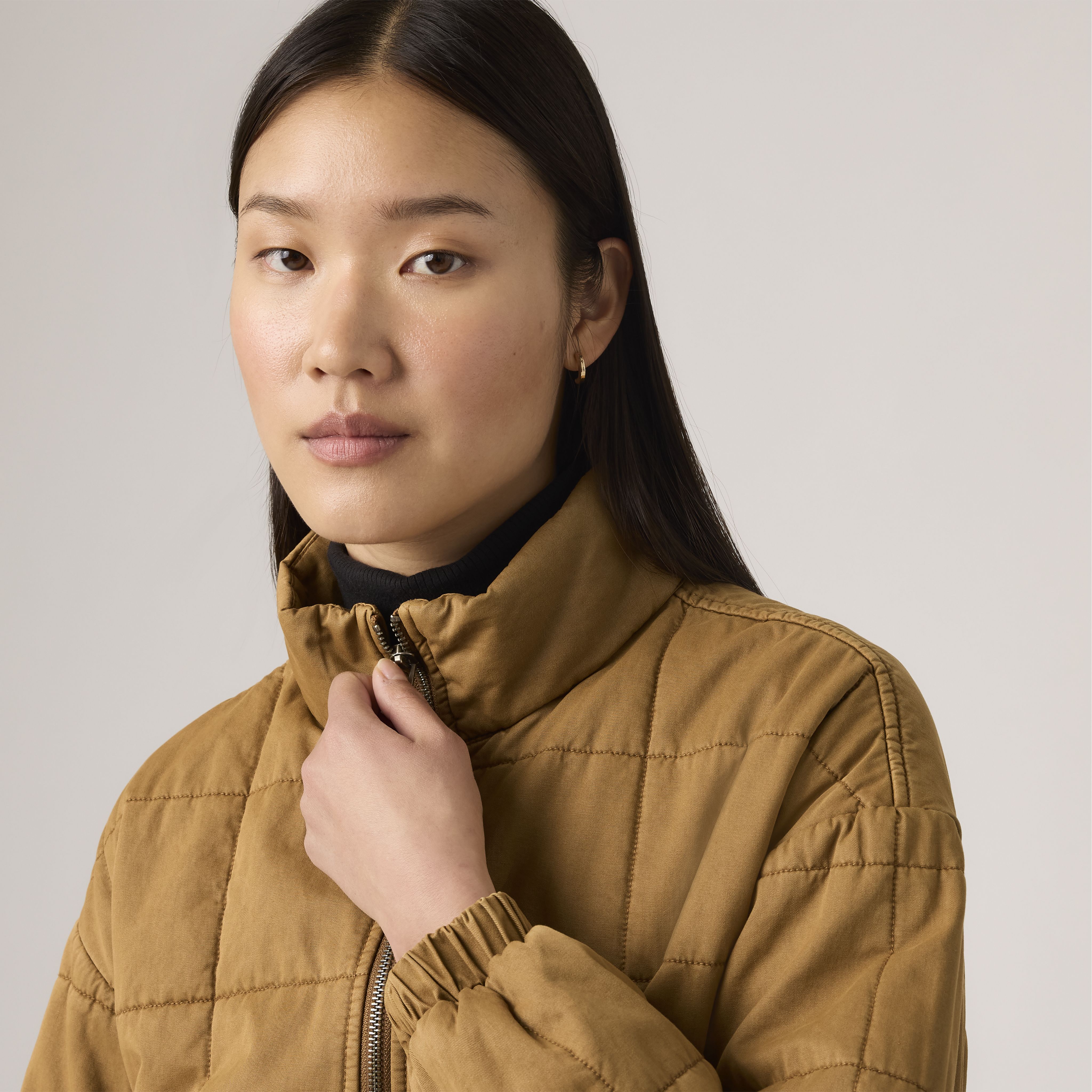 Box Quilted Relaxed Cotton Jacket 2