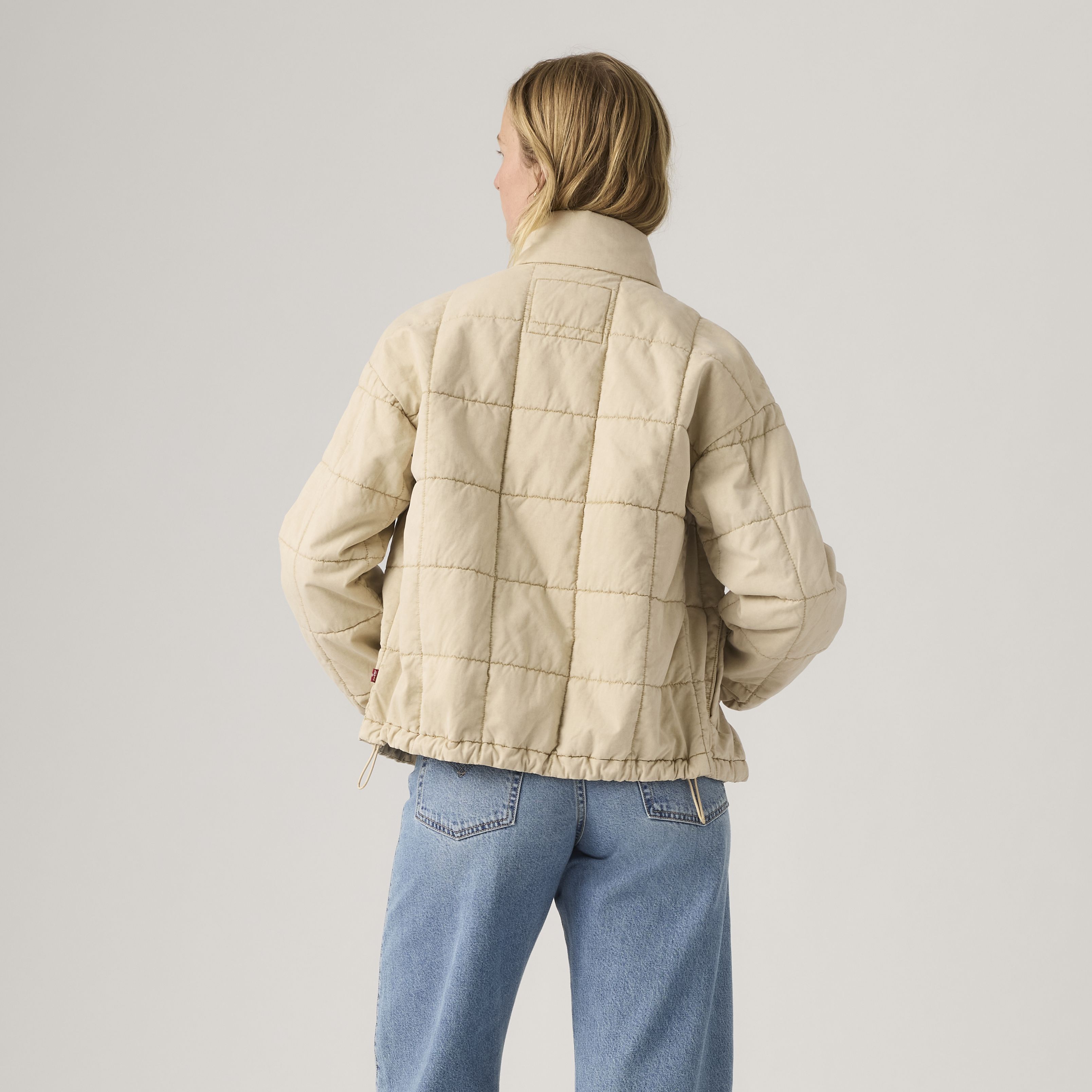 Box Quilted Relaxed Cotton Jacket 4