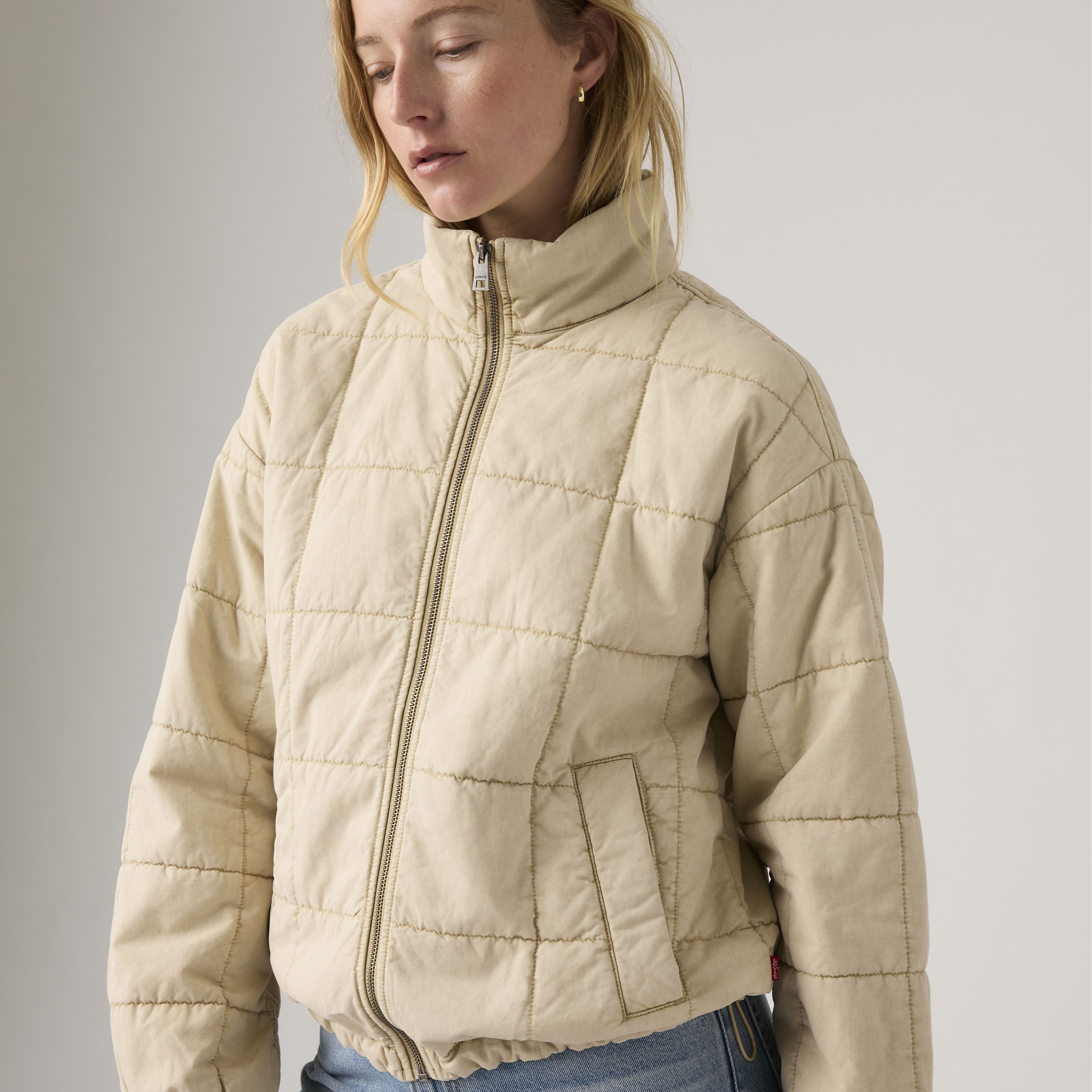 Box Quilted Relaxed Cotton Jacket 2