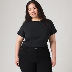 Perfect T-Shirt (Plus Size) — Mineral Black - Black 1