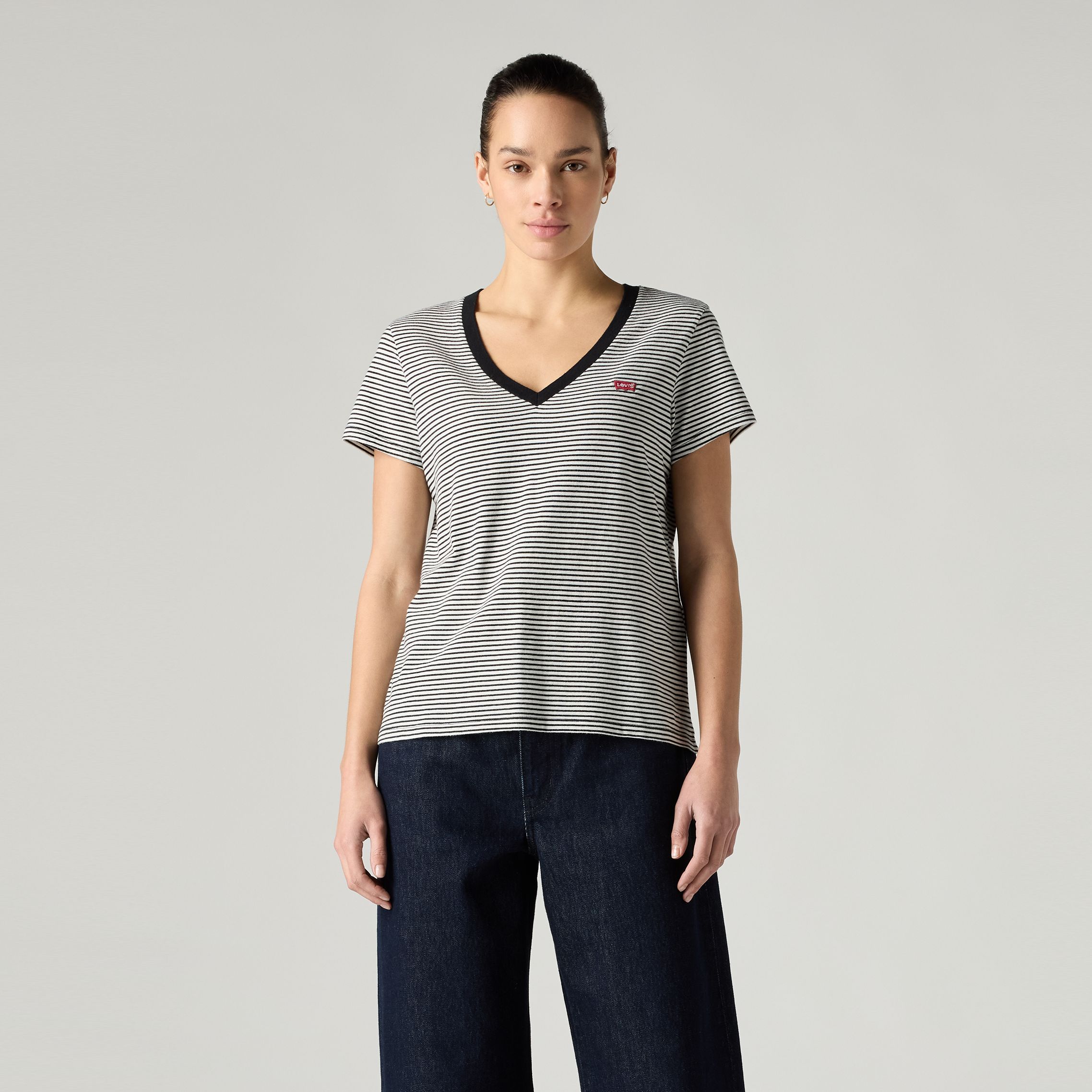 The Perfect Tee V-hals 3